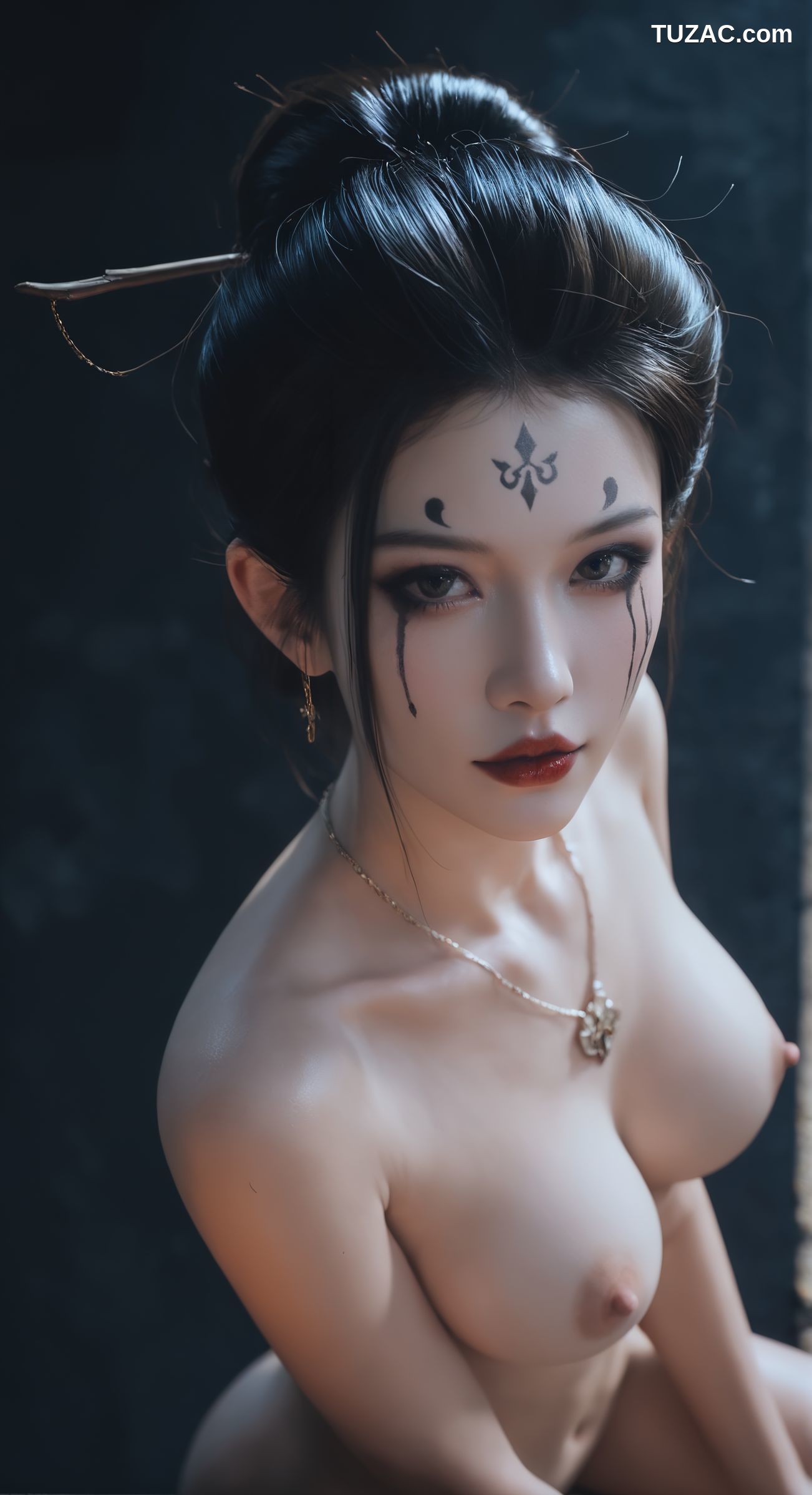 AI美女-18禁-黑神话悟空-四妹-黑纱篇