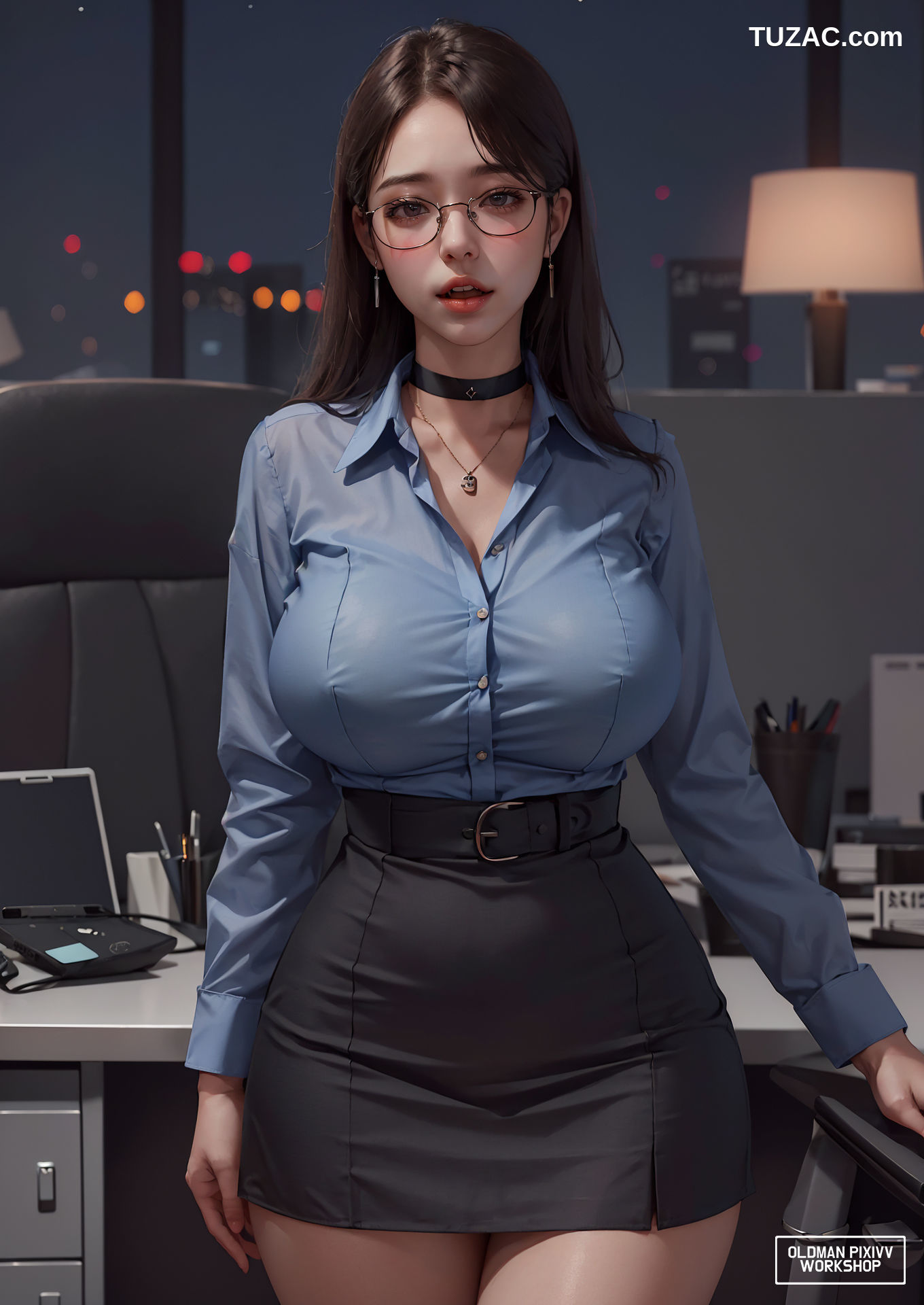 AI美女-办公室-巨乳OL-第2辑