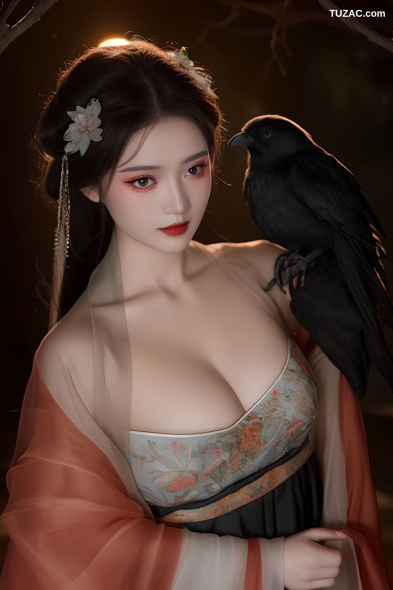 AI美女-古风-乾卷