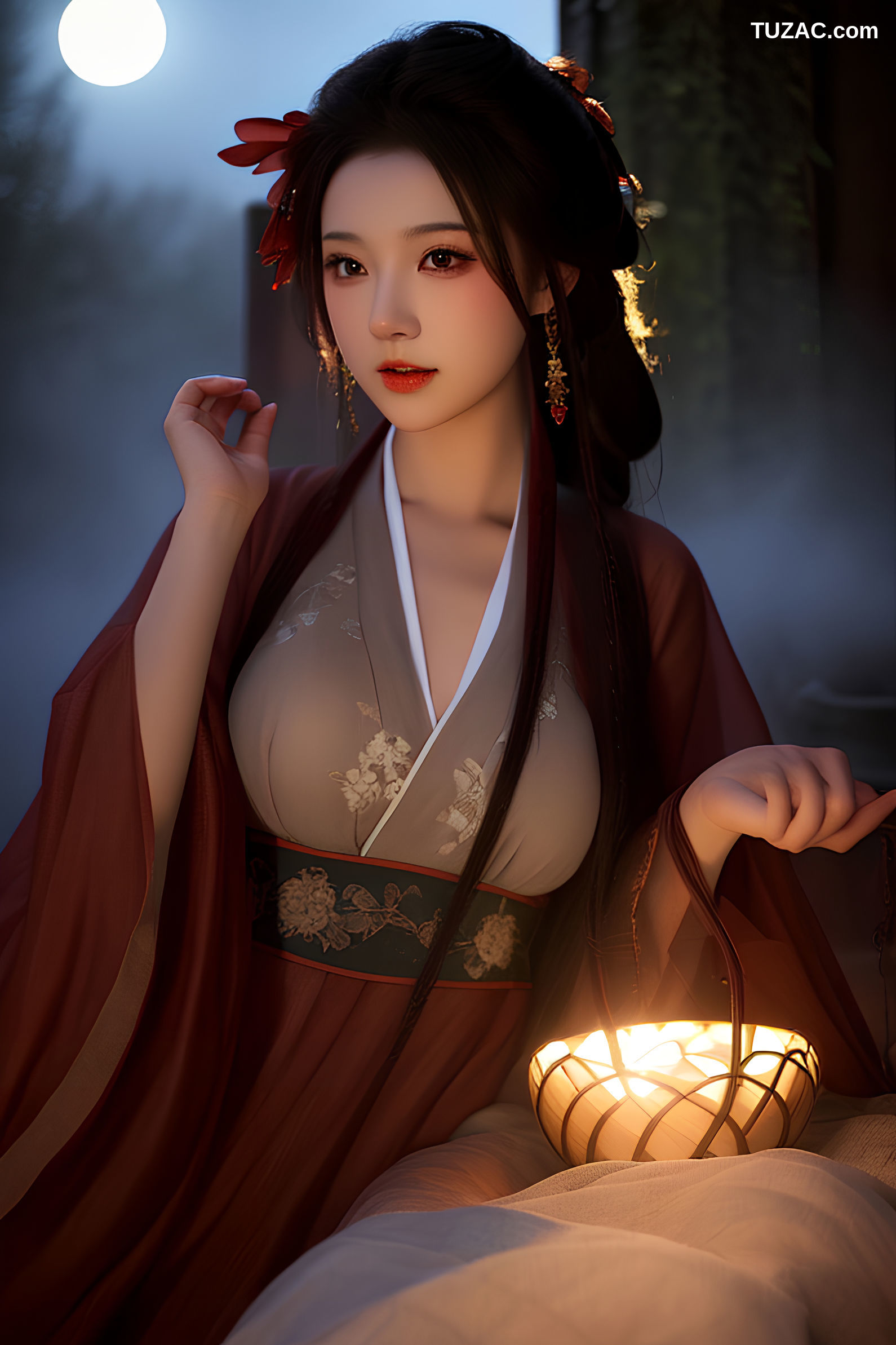 AI美女-古风-乾卷