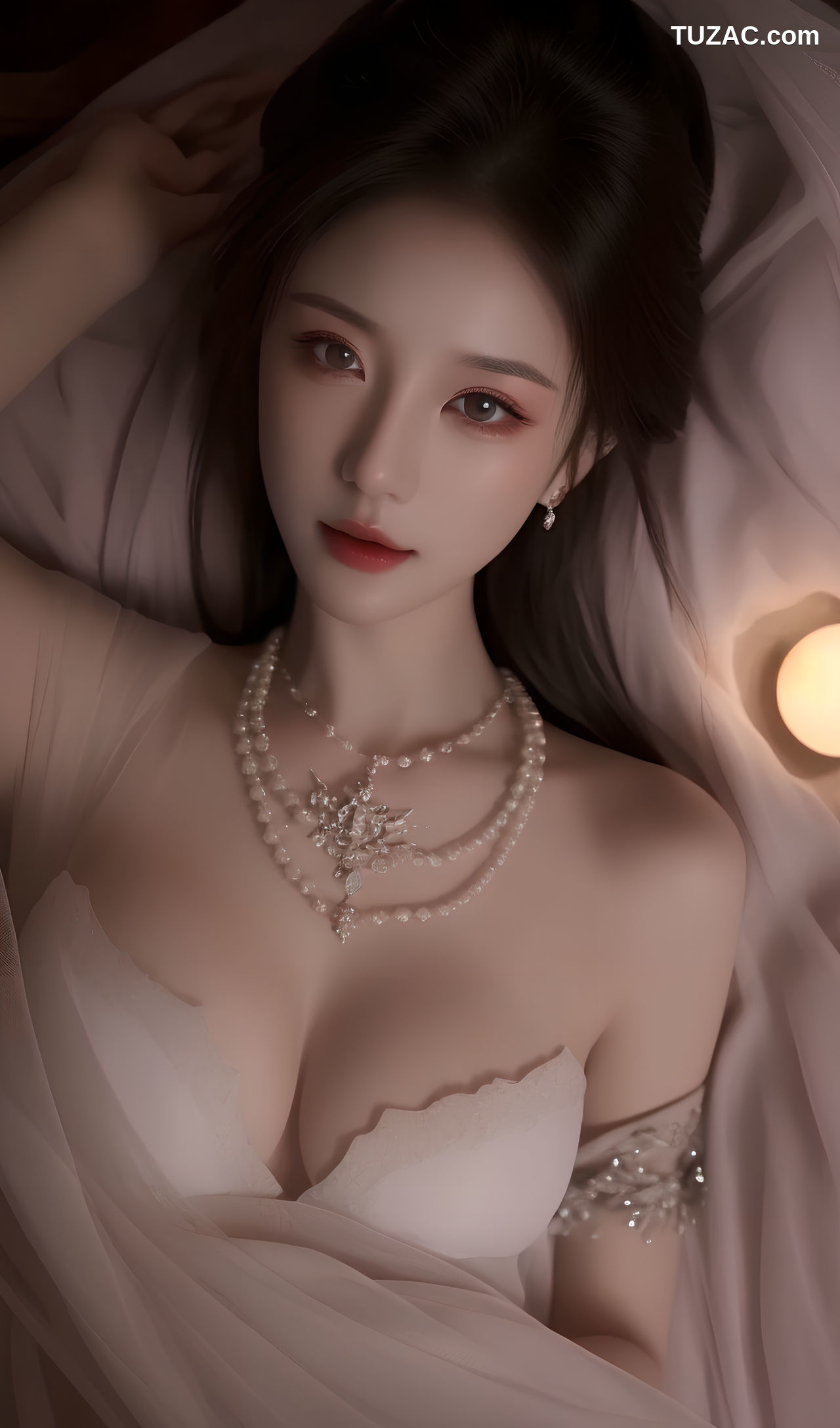 AI美女-古风-坎卷