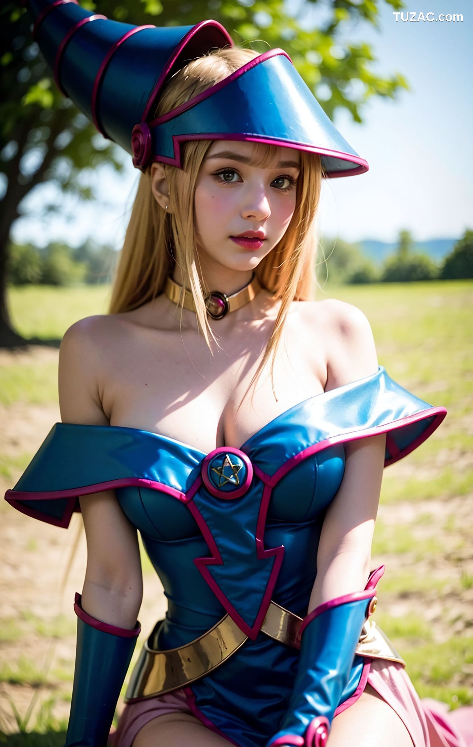 AI美女-可爱铠甲女骑士