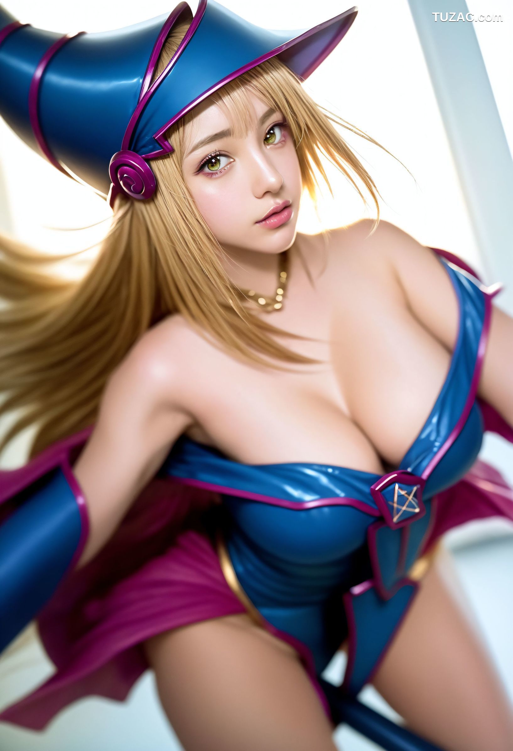 AI美女-可爱铠甲女骑士