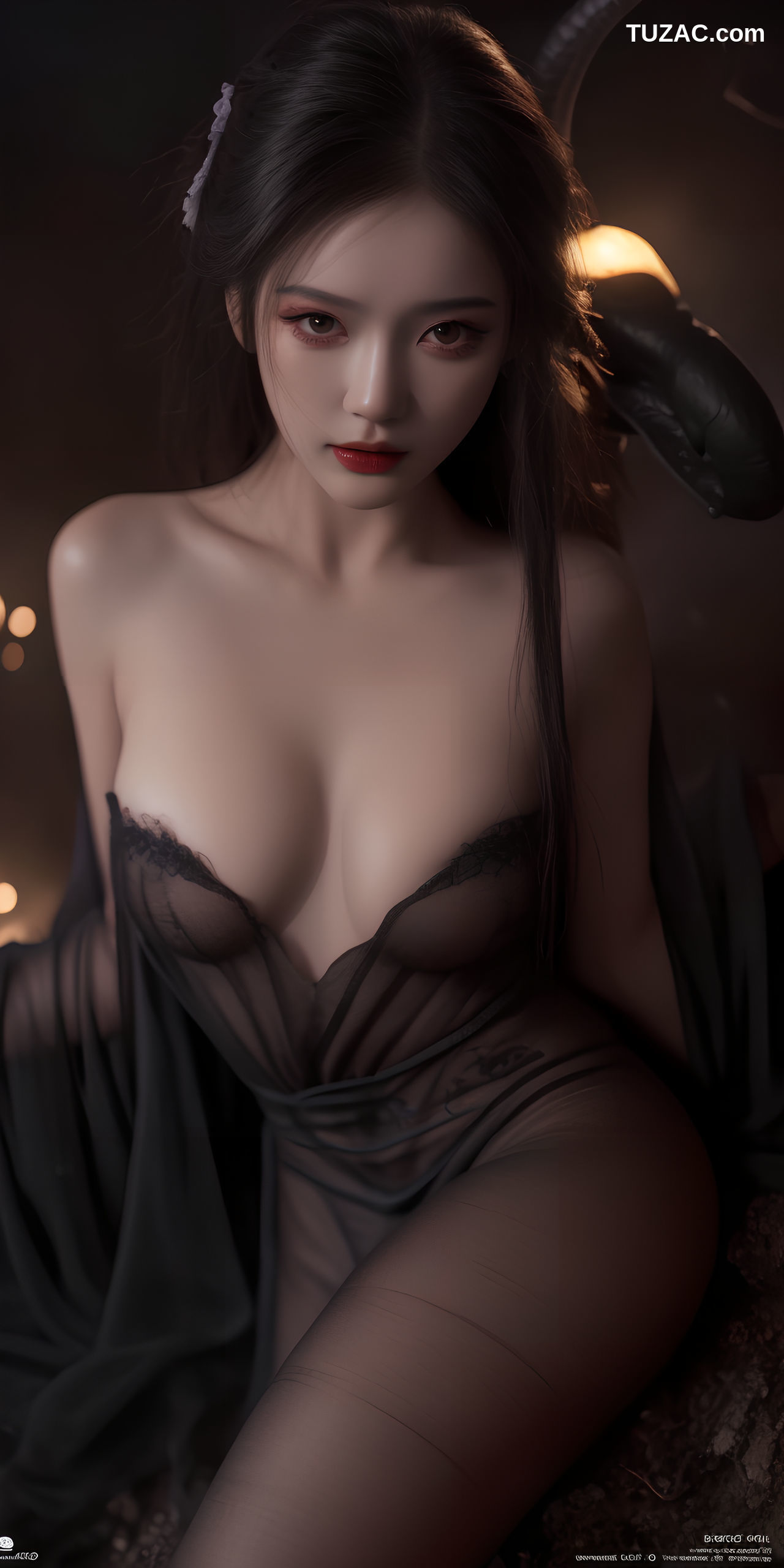 AI美女-小恶魔妖女