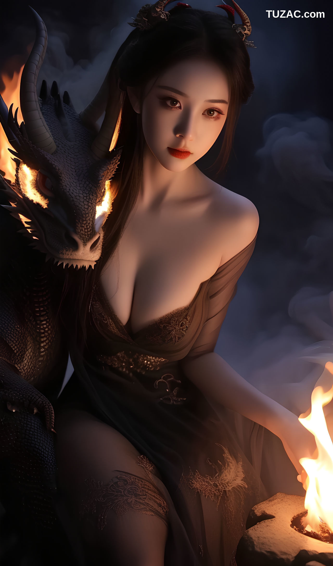 AI美女-小恶魔妖女