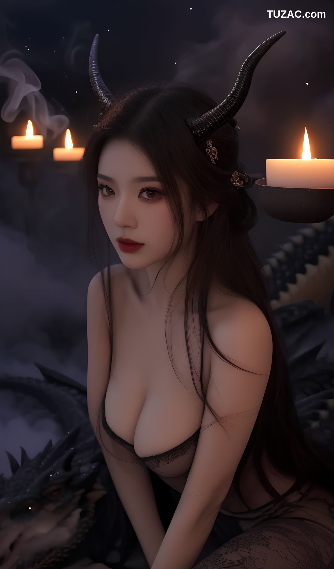 AI美女-小恶魔妖女