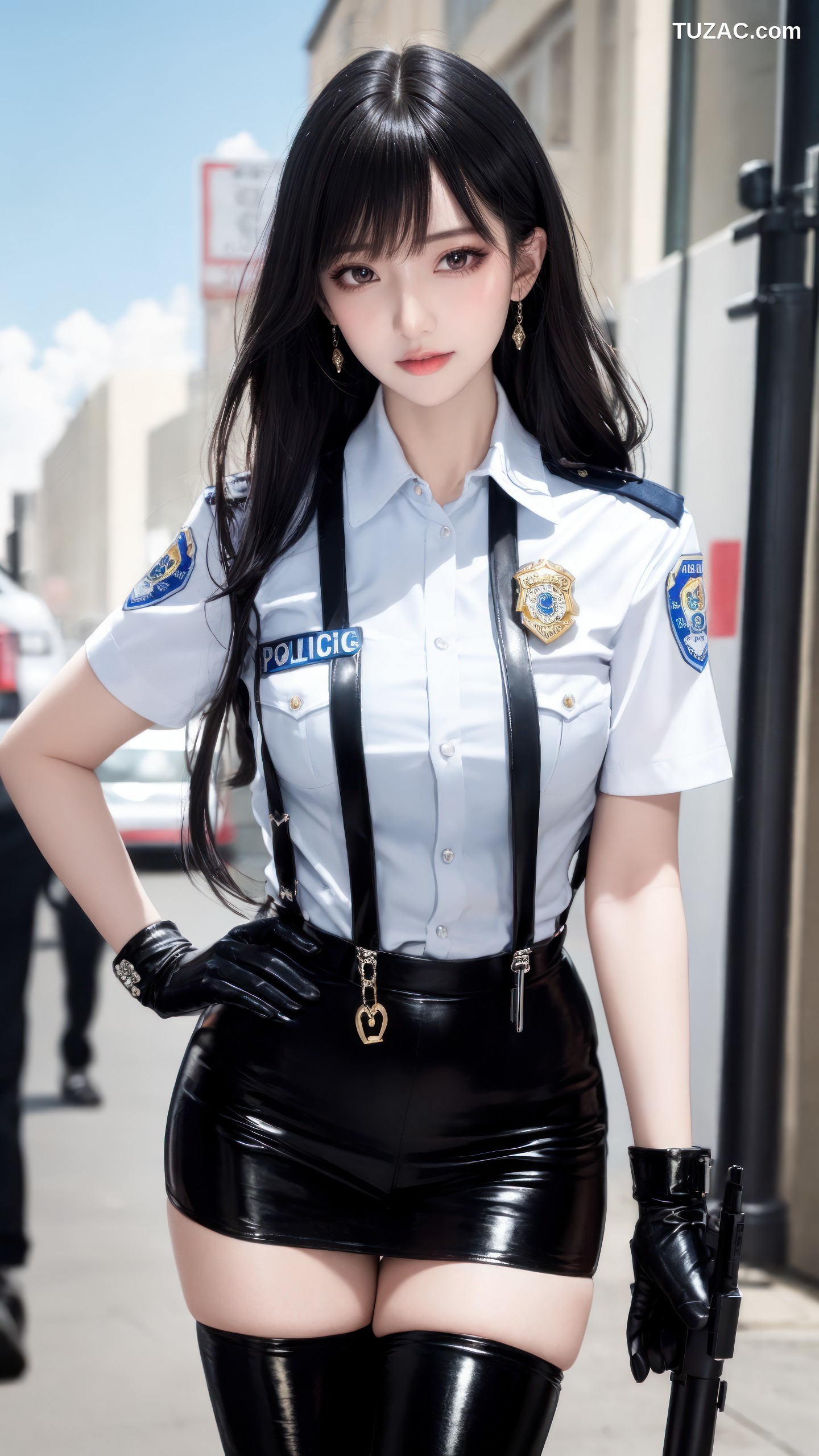 AI美女-性感女警-18禁