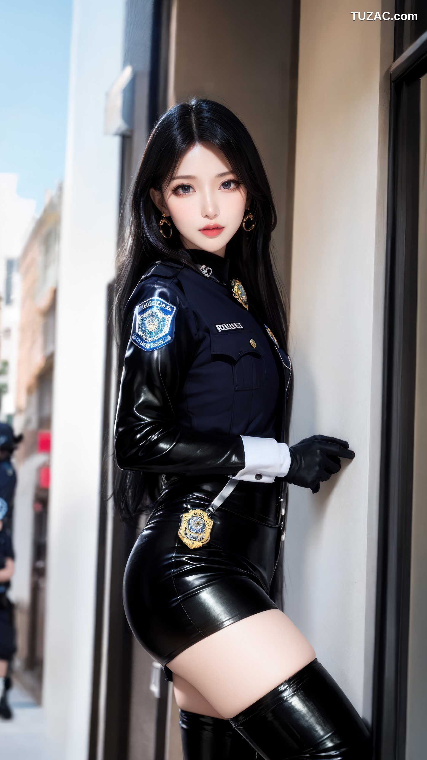 AI美女-性感女警-18禁