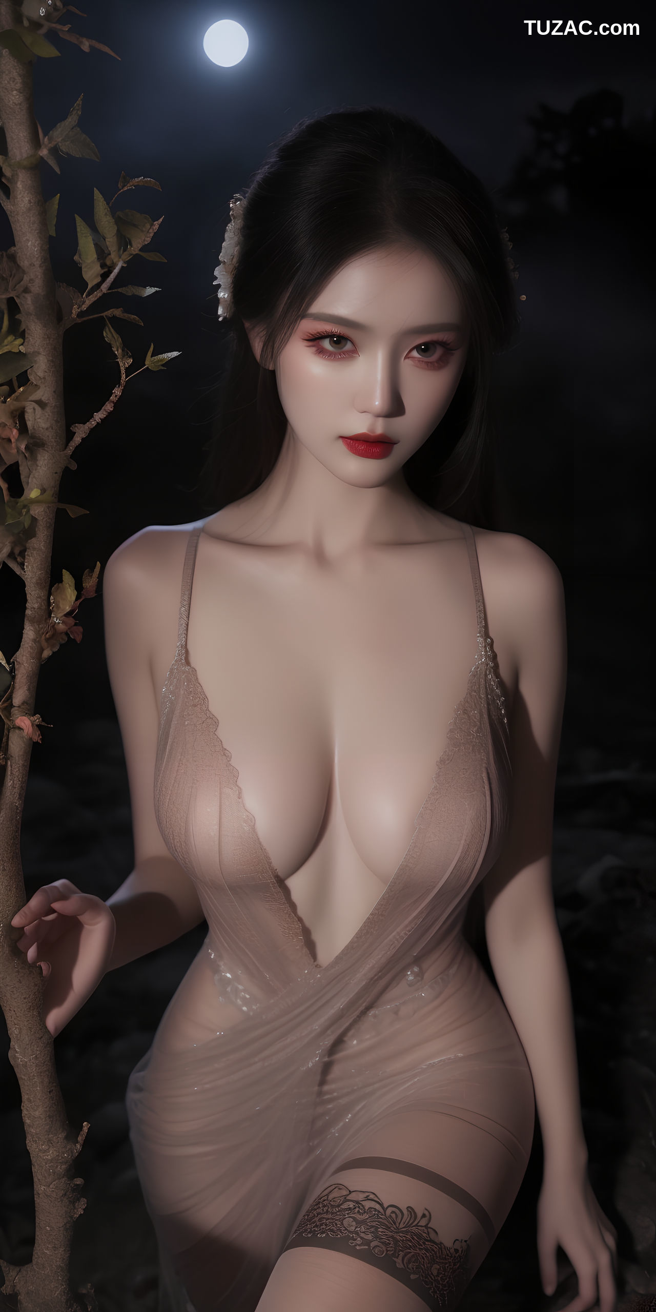 AI美女-情女幽魂-暗黑版