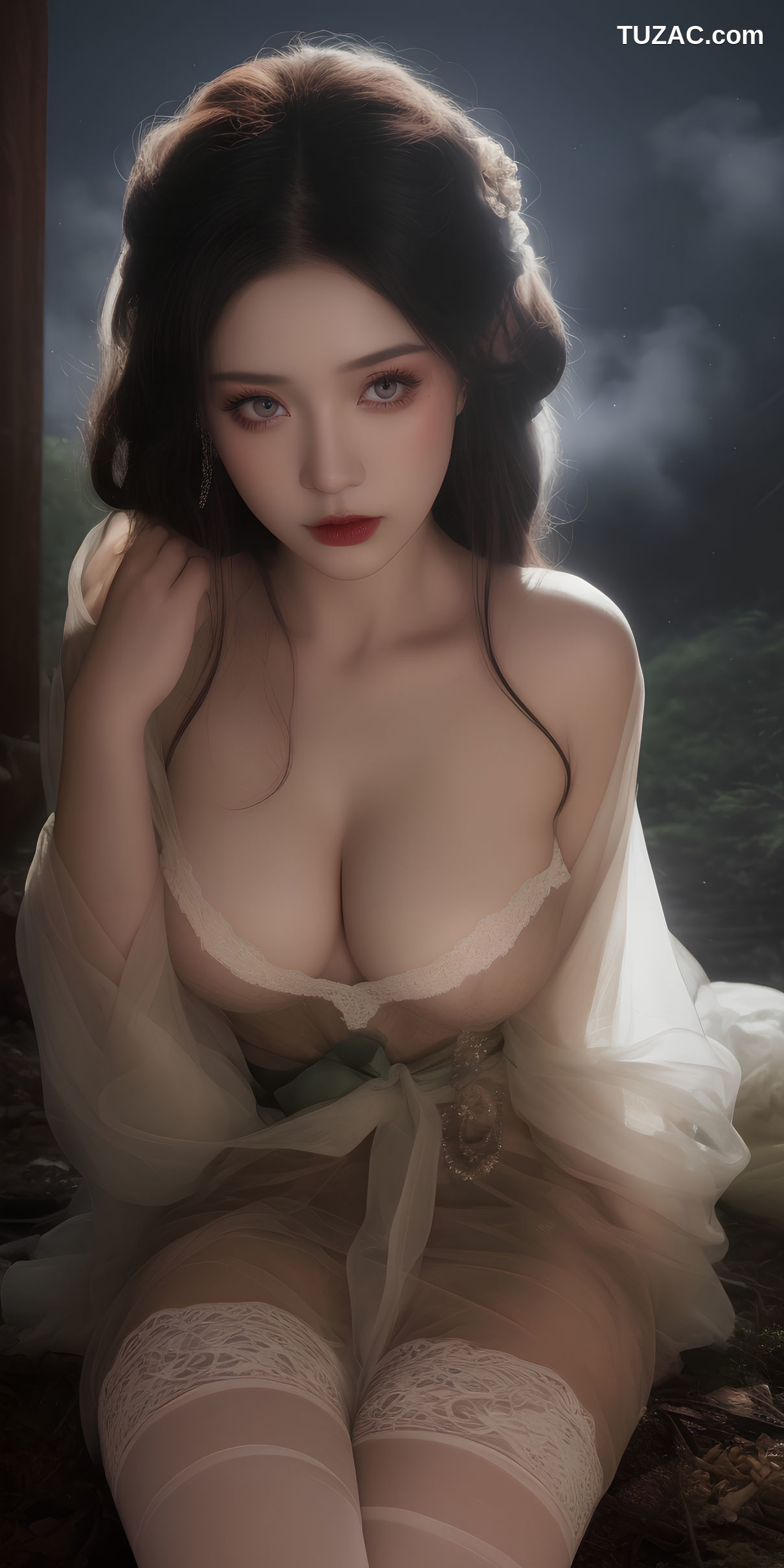 AI美女-情女幽魂-暗黑版