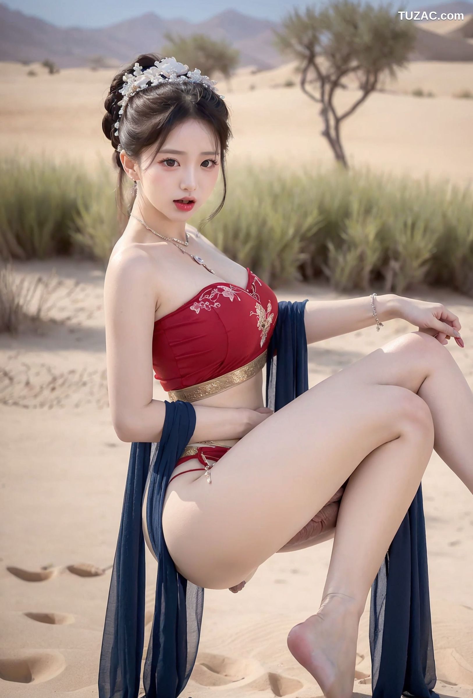 AI美女-拟实-18禁-民族风美女塞外风情