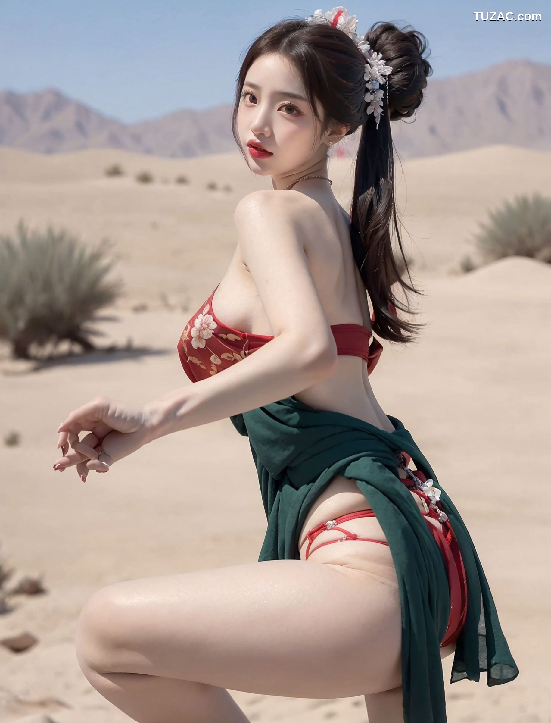 AI美女-拟实-18禁-民族风美女塞外风情