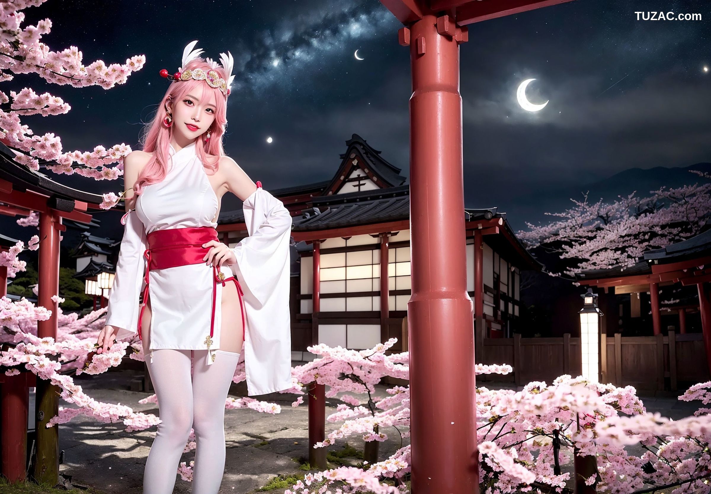 AI美女-拟实-八重神子-Yae-Miko-纯净版