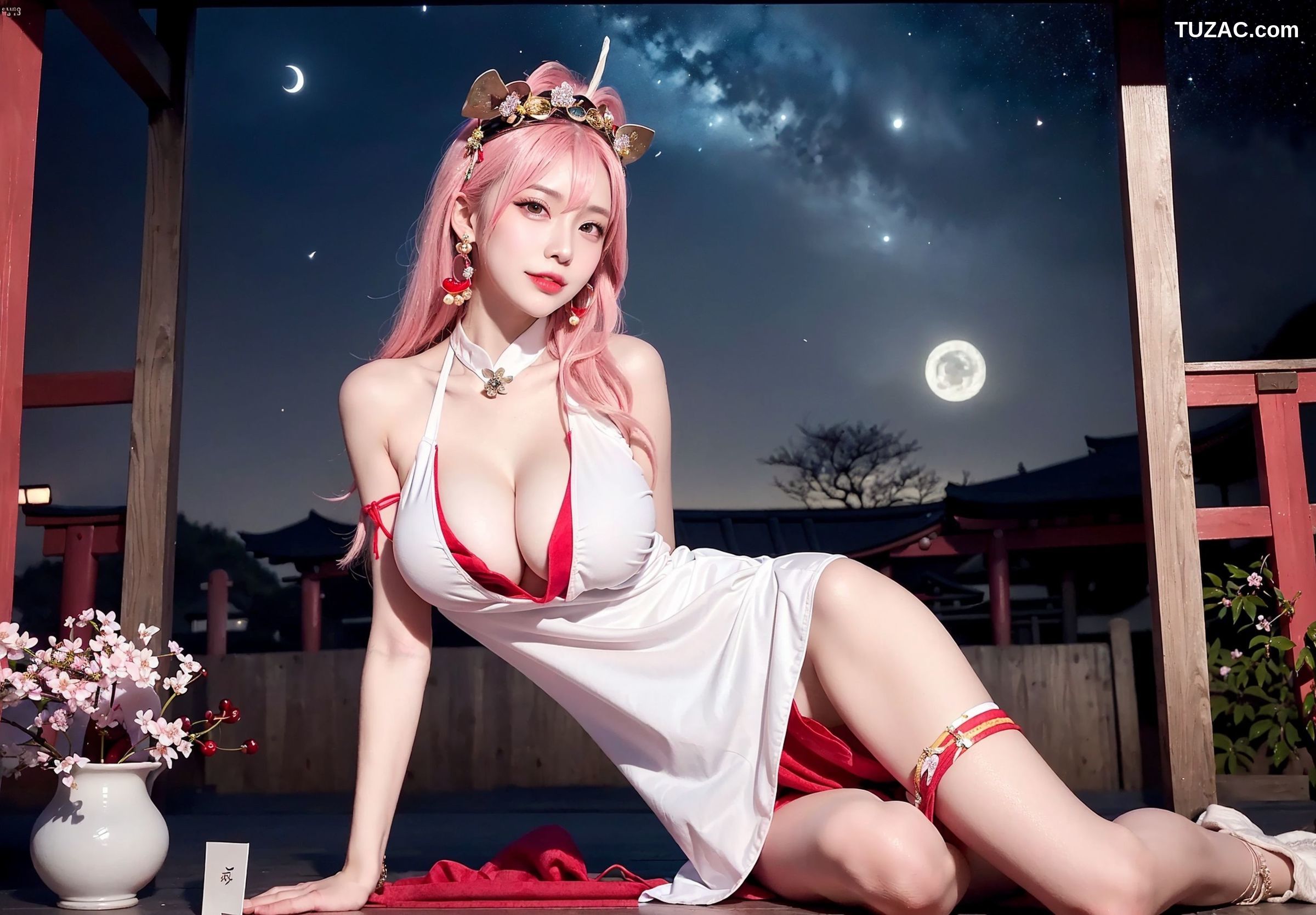 AI美女-拟实-八重神子-Yae-Miko-纯净版