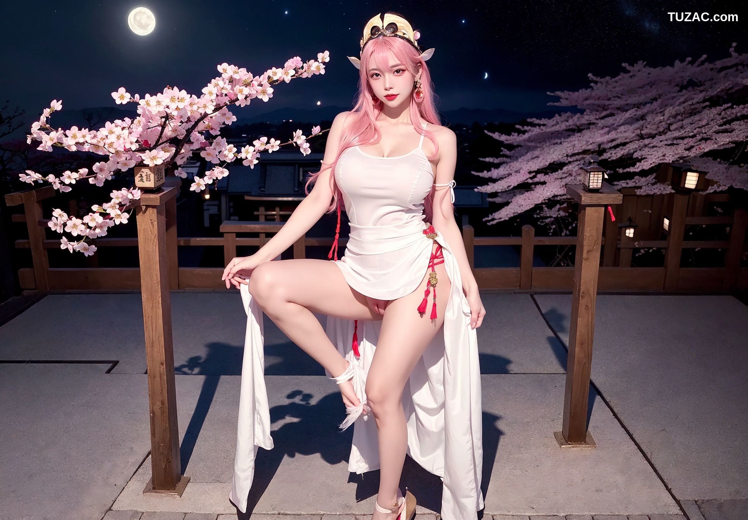 AI美女-拟实-八重神子-Yae-Miko-纯净版