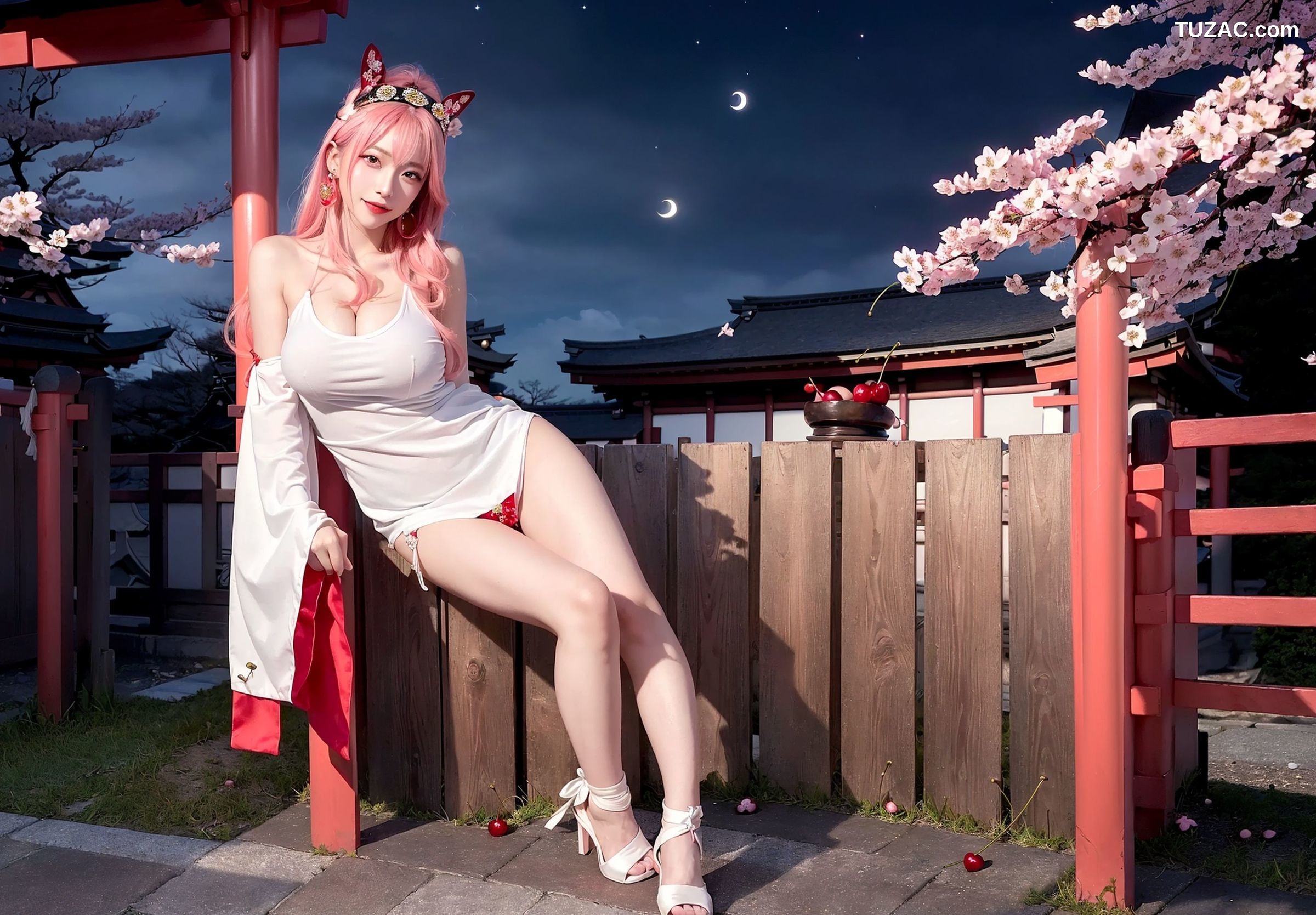 AI美女-拟实-八重神子-Yae-Miko-纯净版