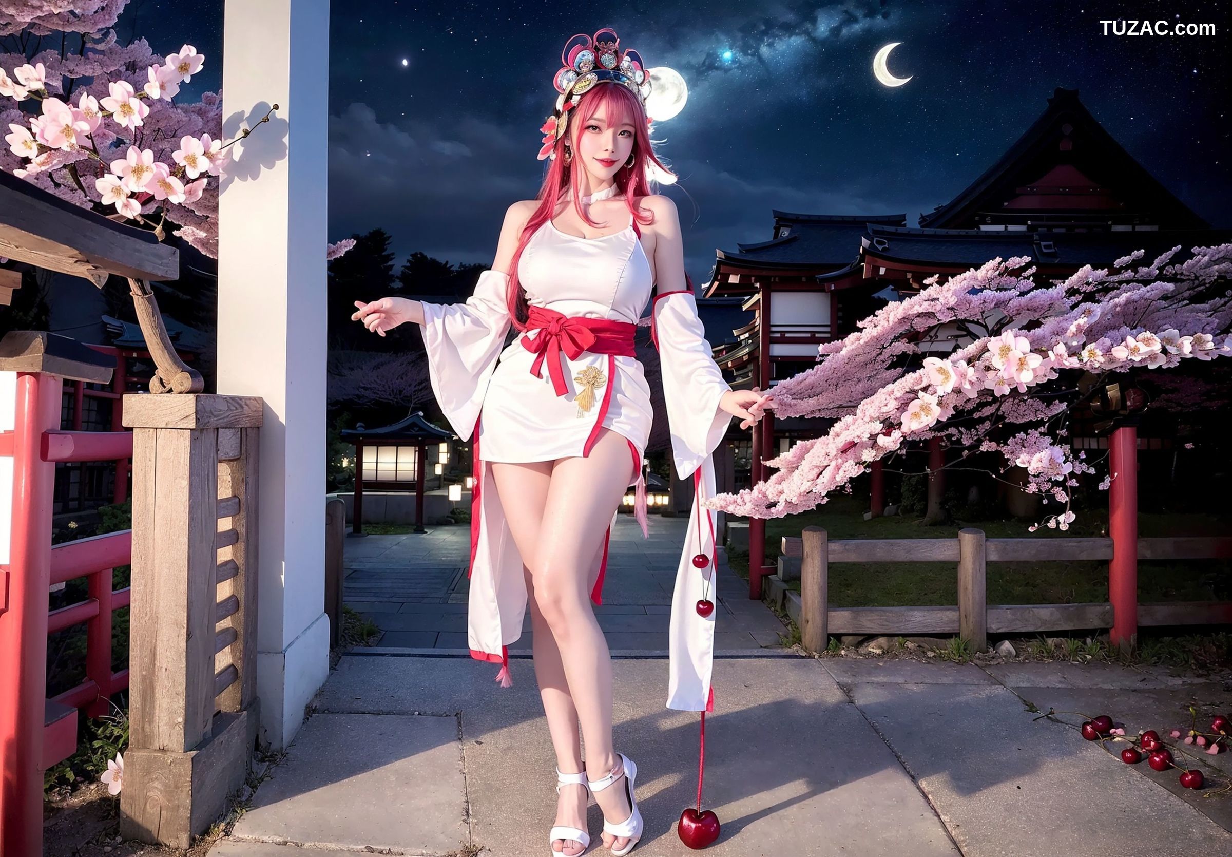 AI美女-拟实-八重神子-Yae-Miko-纯净版