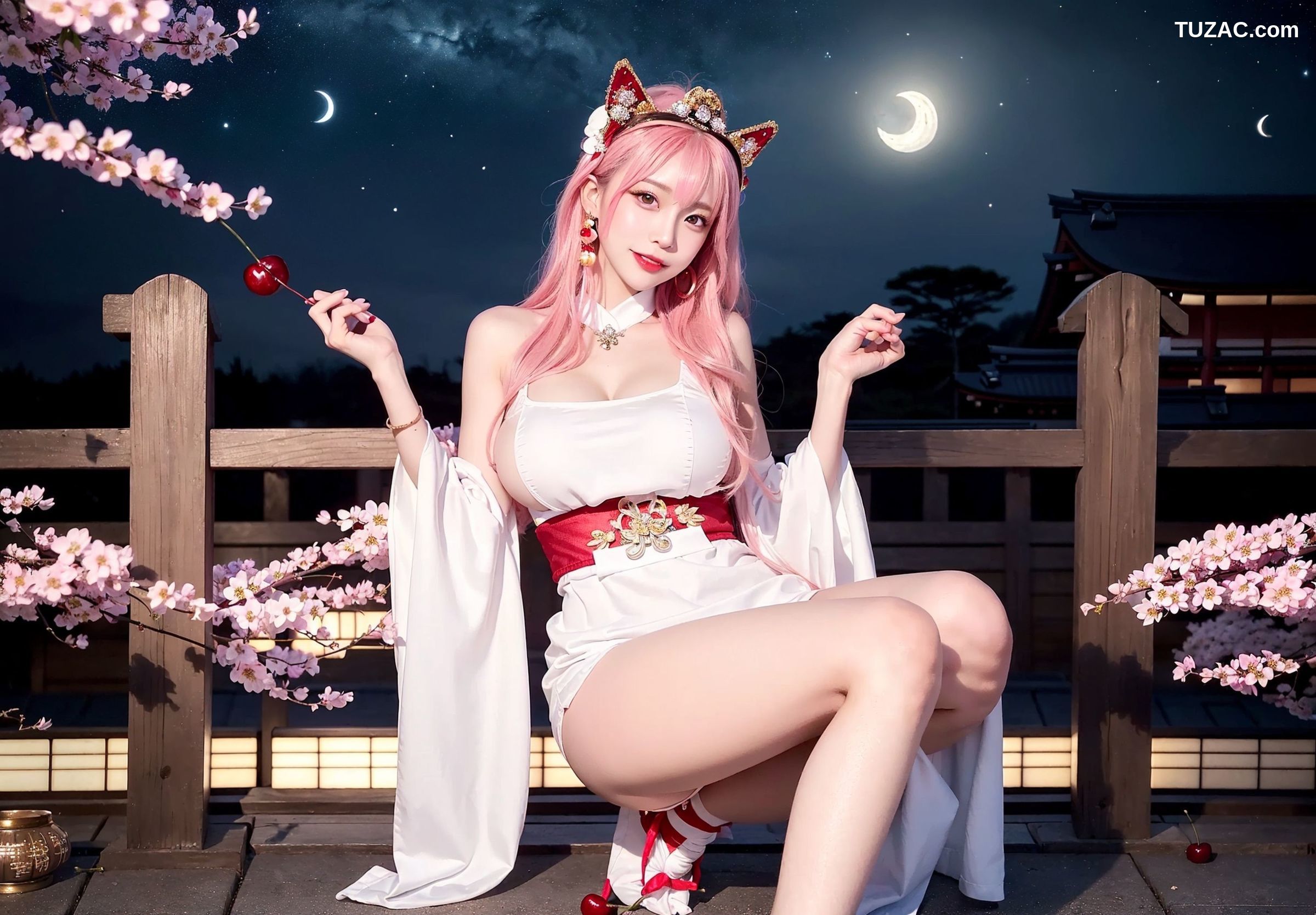 AI美女-拟实-八重神子-Yae-Miko-纯净版