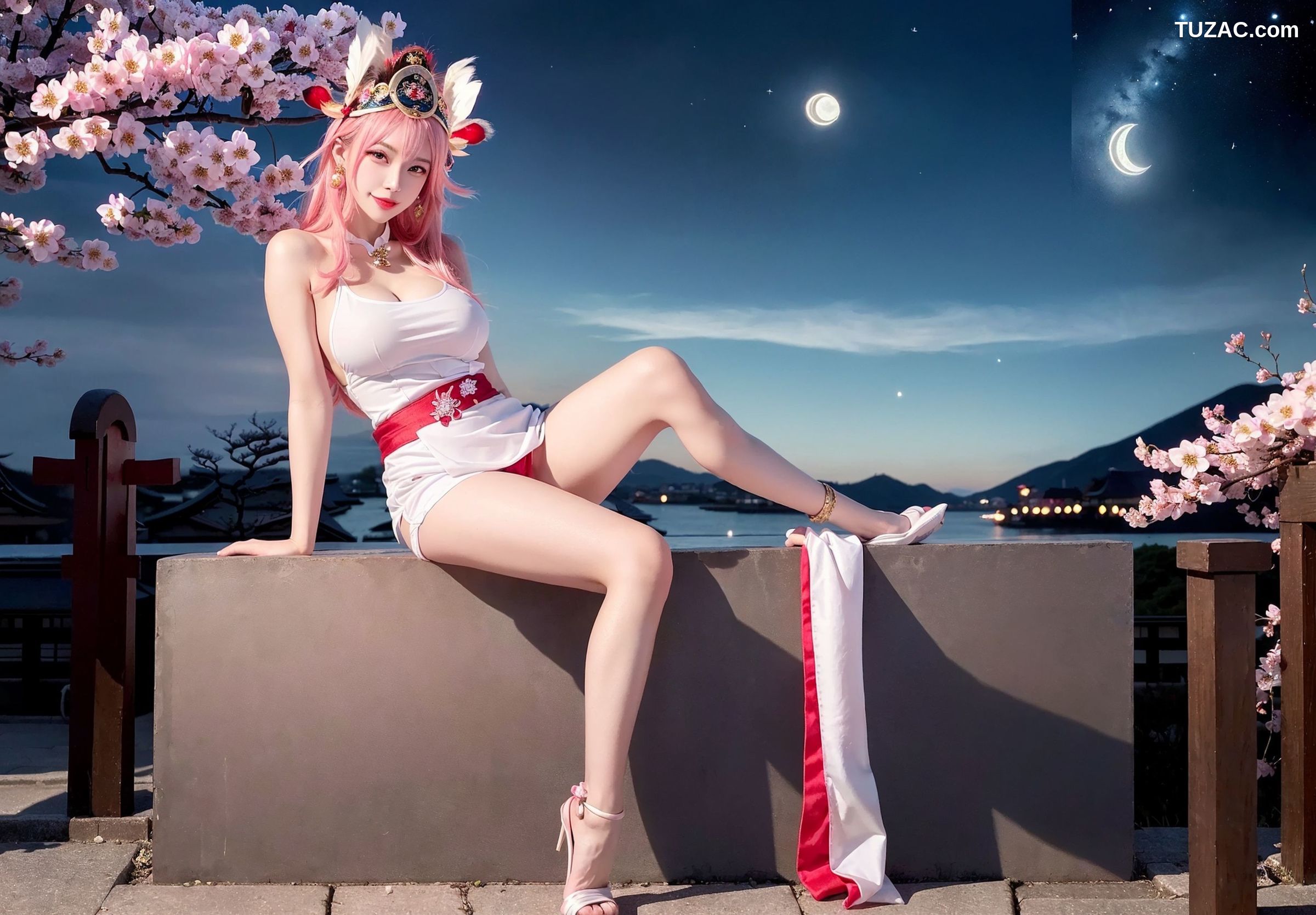 AI美女-拟实-八重神子-Yae-Miko-纯净版