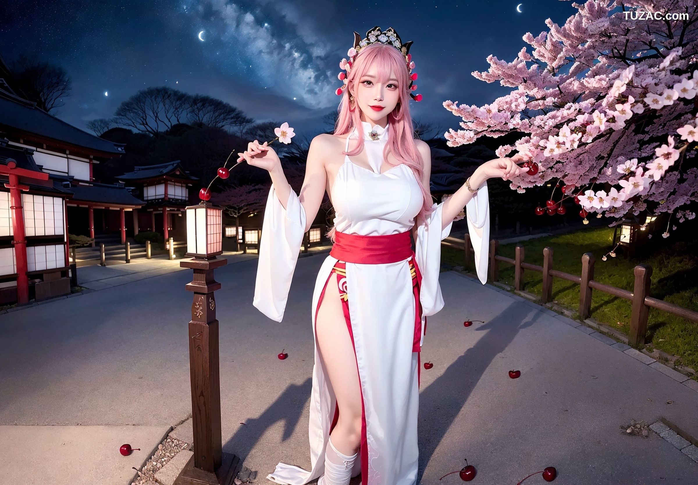 AI美女-拟实-八重神子-Yae-Miko-纯净版