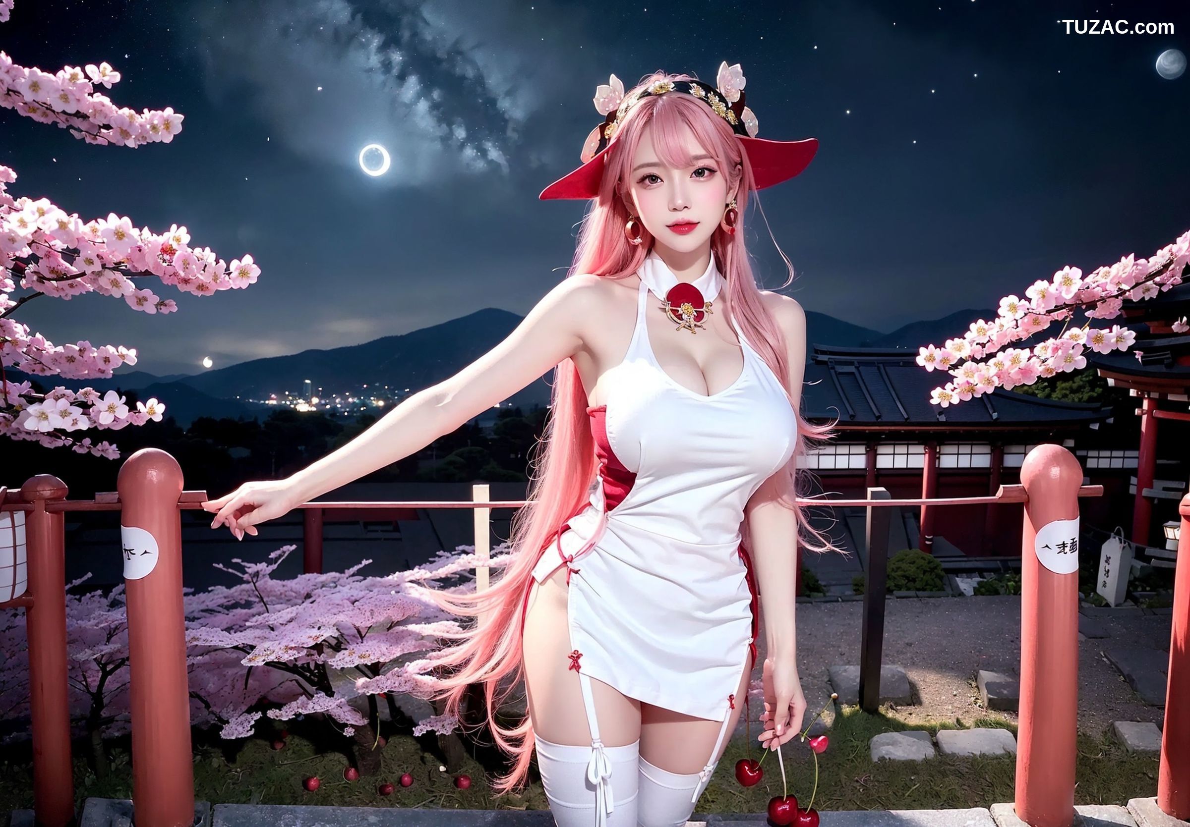 AI美女-拟实-八重神子-Yae-Miko-纯净版