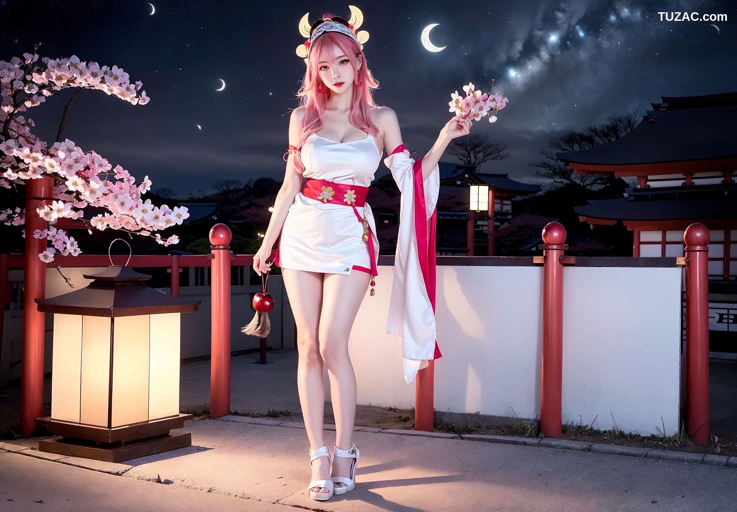 AI美女-拟实-八重神子-Yae-Miko-纯净版