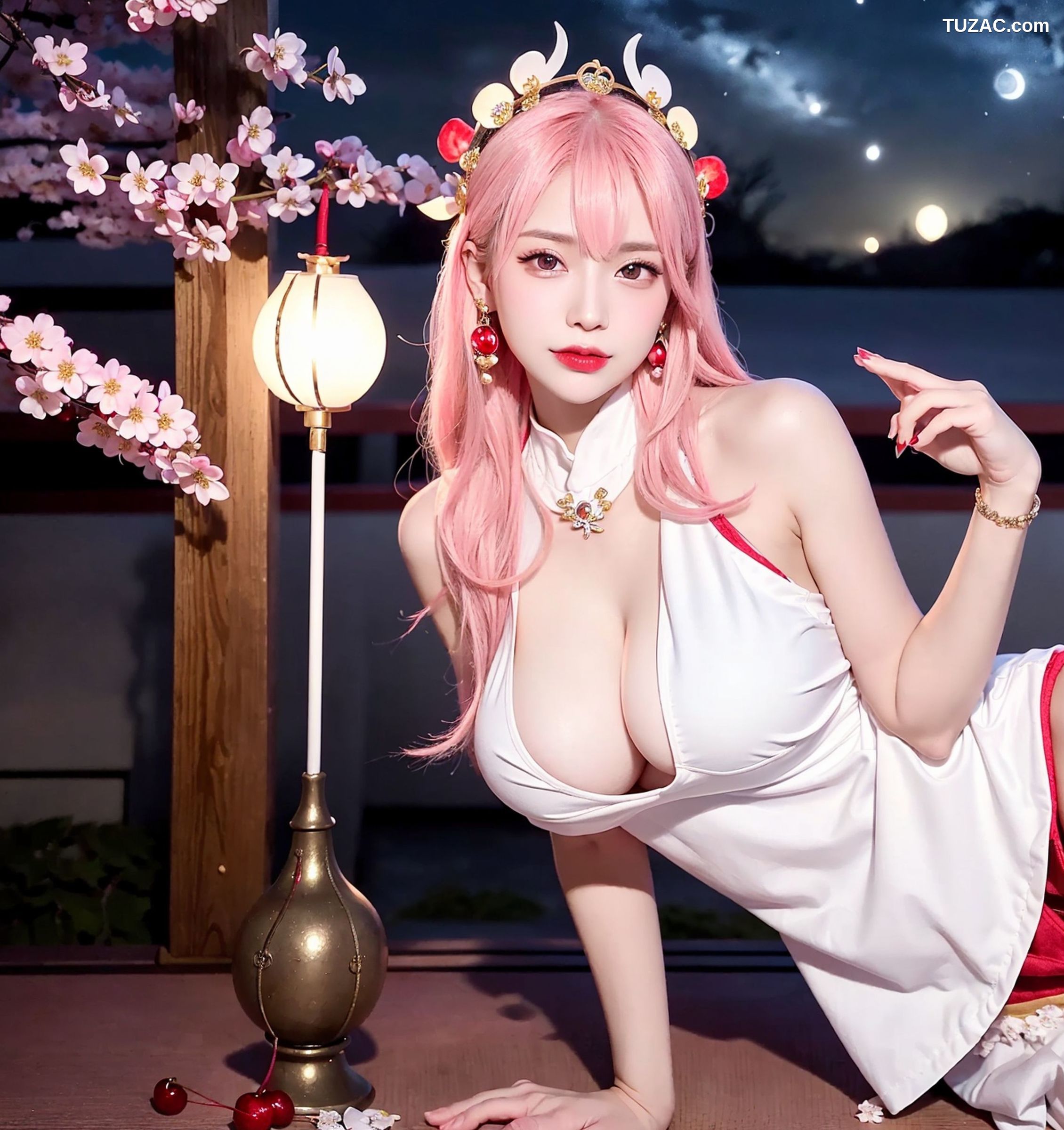 AI美女-拟实-八重神子-Yae-Miko-纯净版