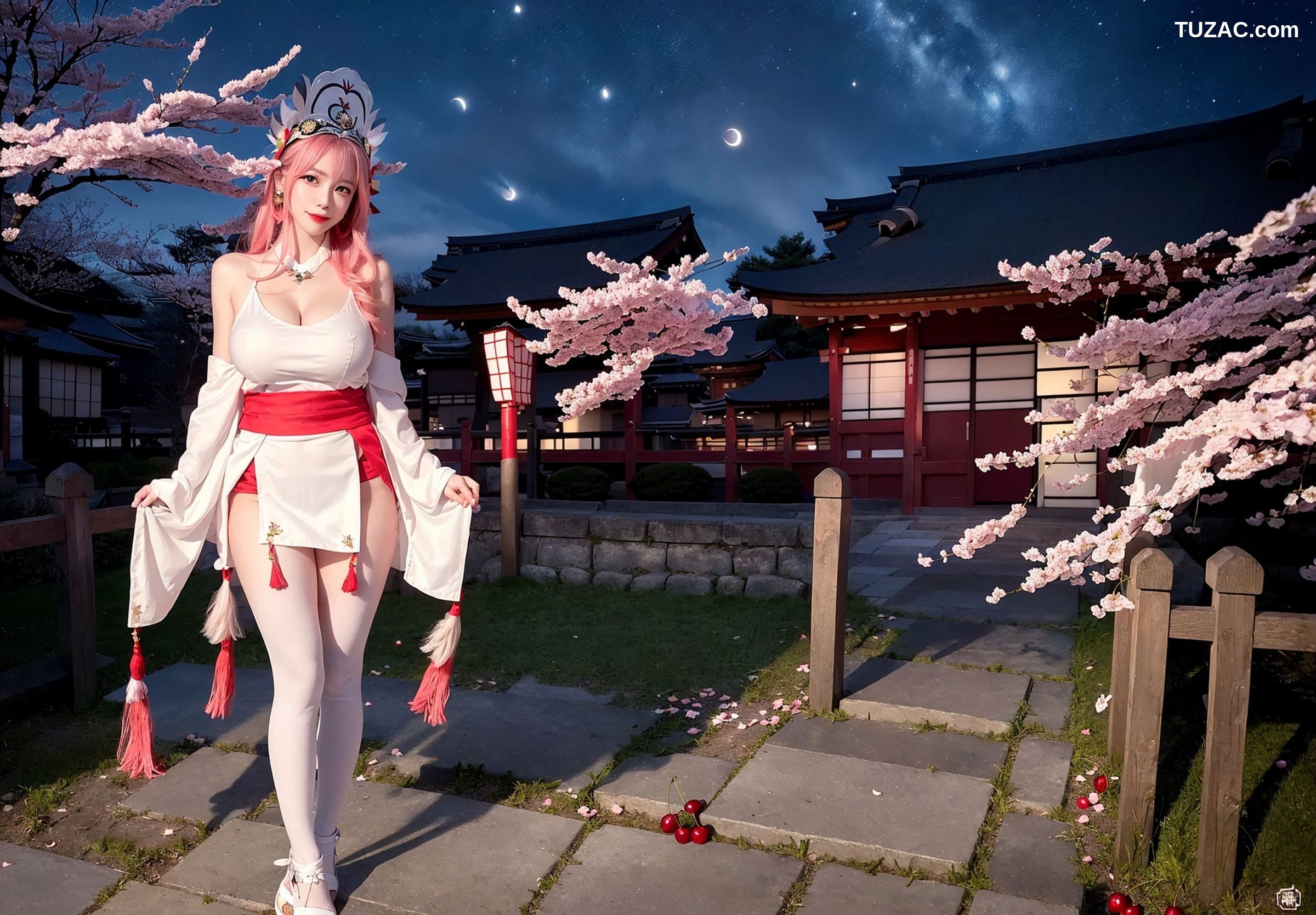 AI美女-拟实-八重神子-Yae-Miko-纯净版