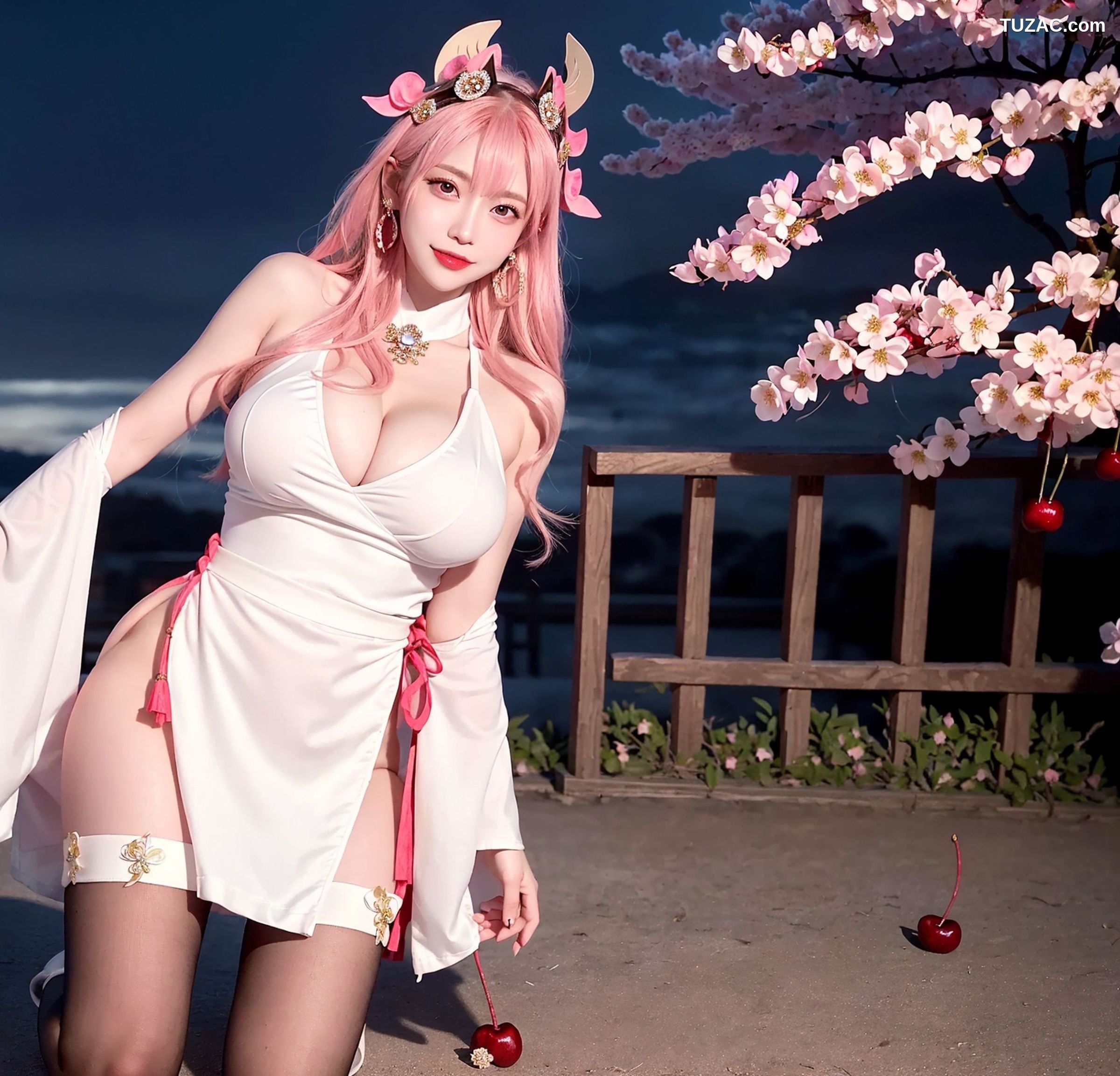 AI美女-拟实-八重神子-Yae-Miko-纯净版