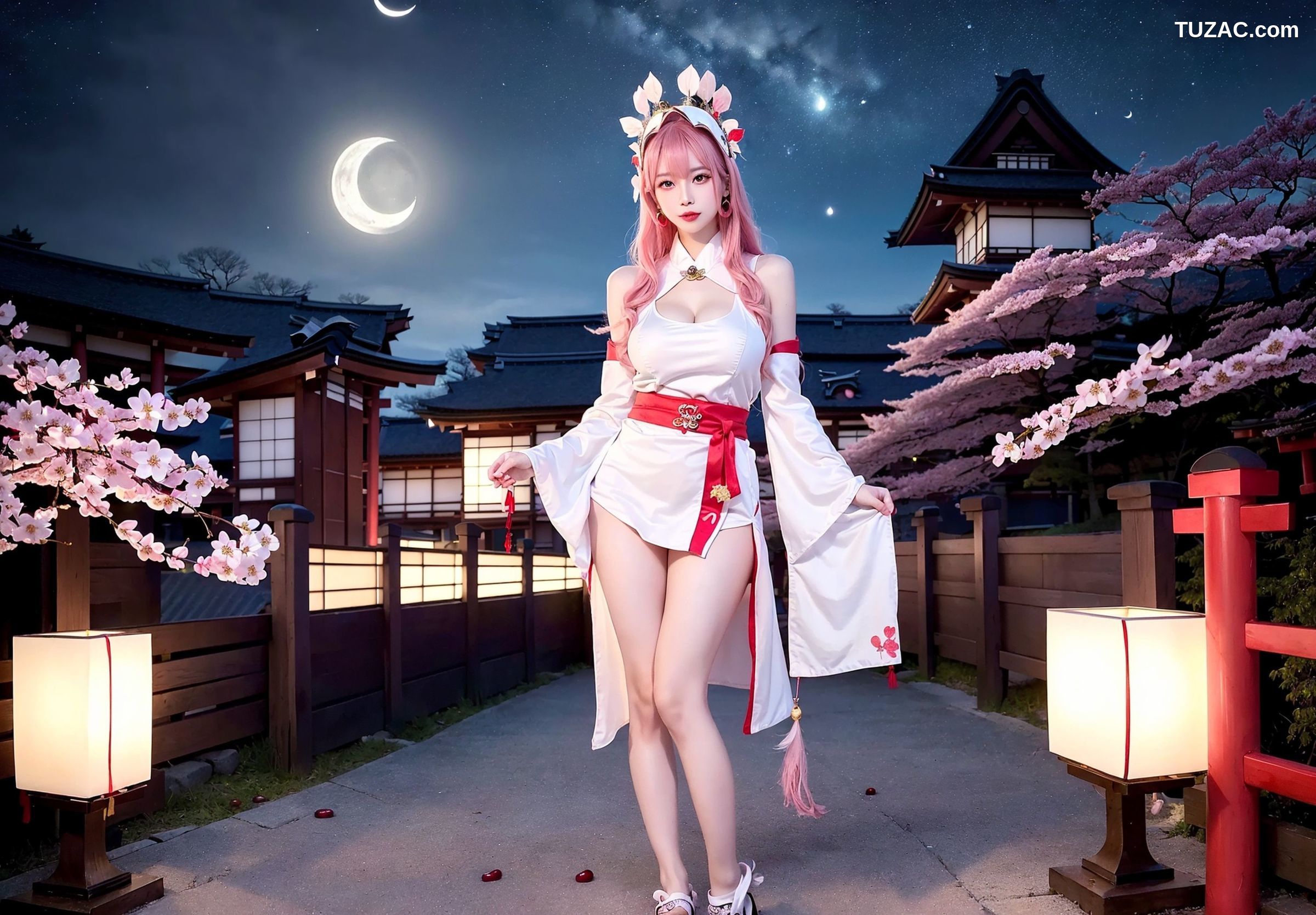 AI美女-拟实-八重神子-Yae-Miko-纯净版