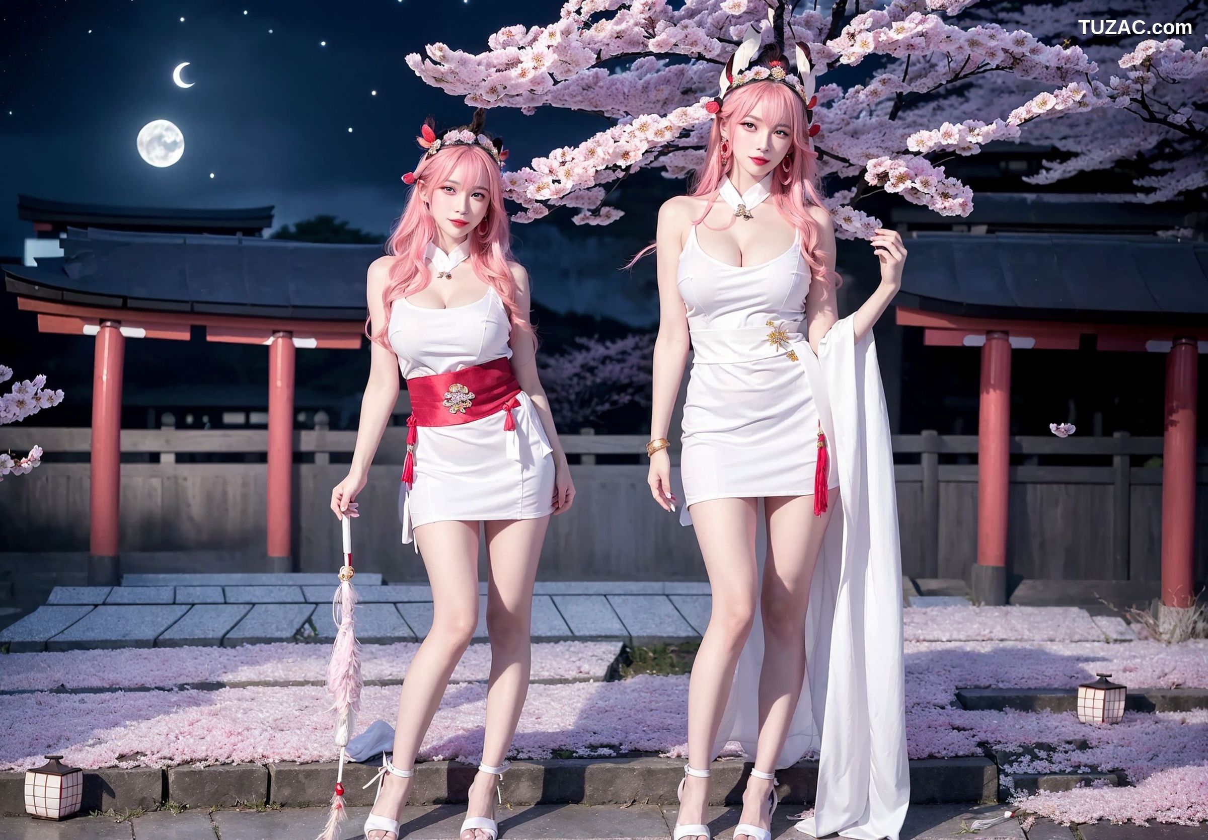 AI美女-拟实-八重神子-Yae-Miko-纯净版