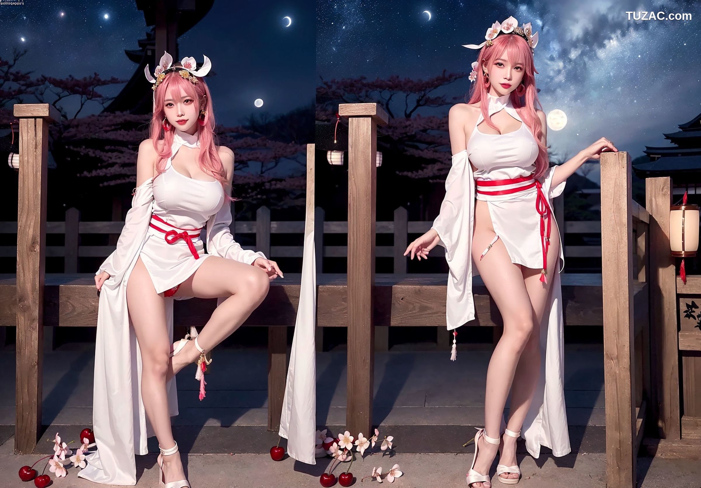 AI美女-拟实-八重神子-Yae-Miko-纯净版