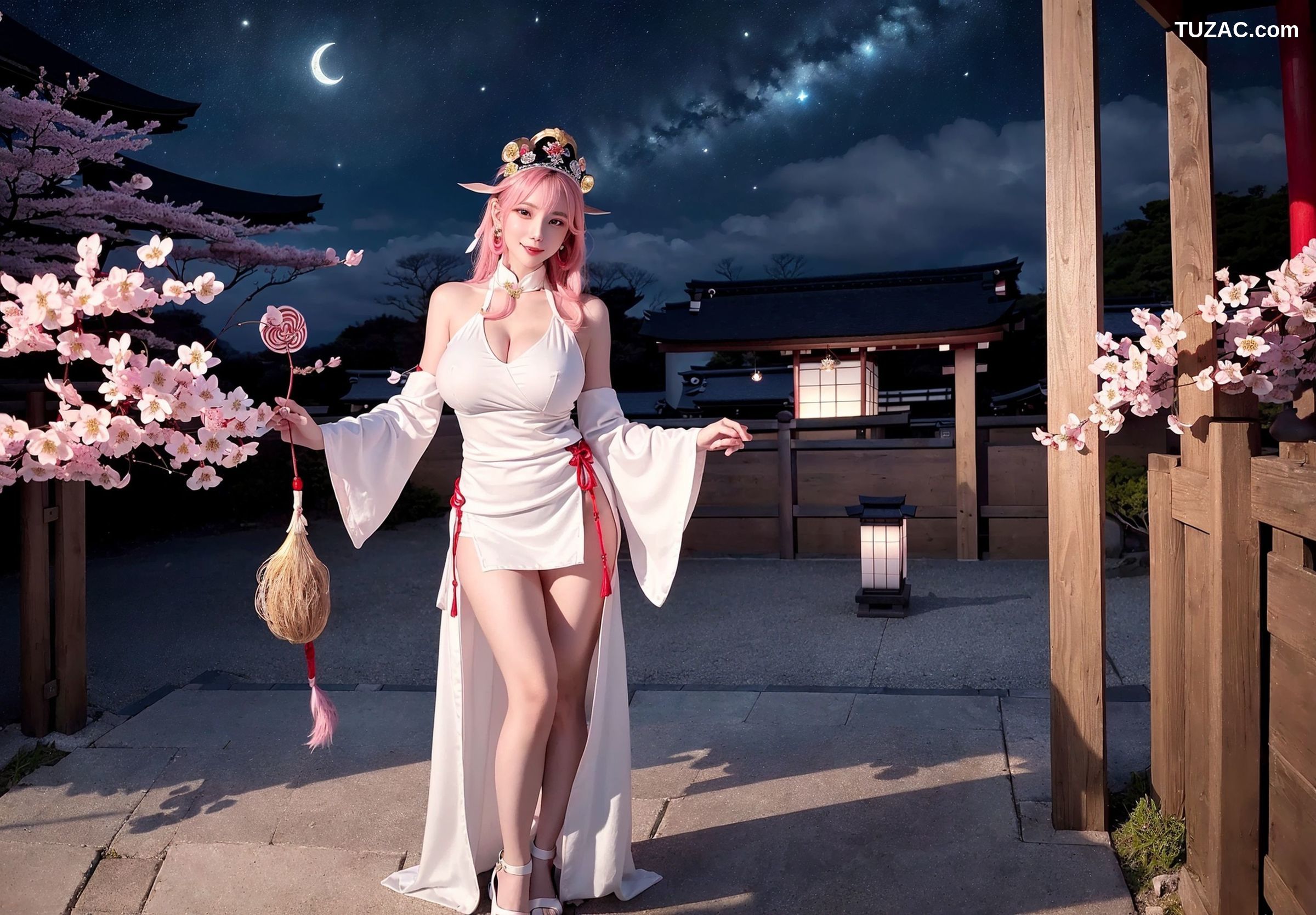 AI美女-拟实-八重神子-Yae-Miko-纯净版