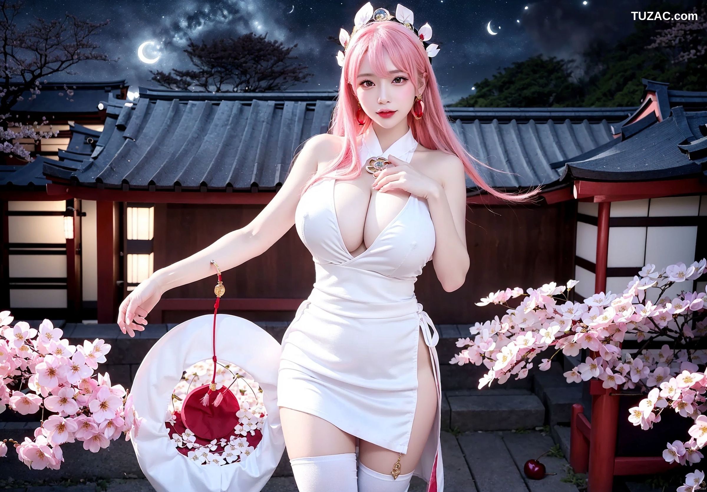 AI美女-拟实-八重神子-Yae-Miko-纯净版