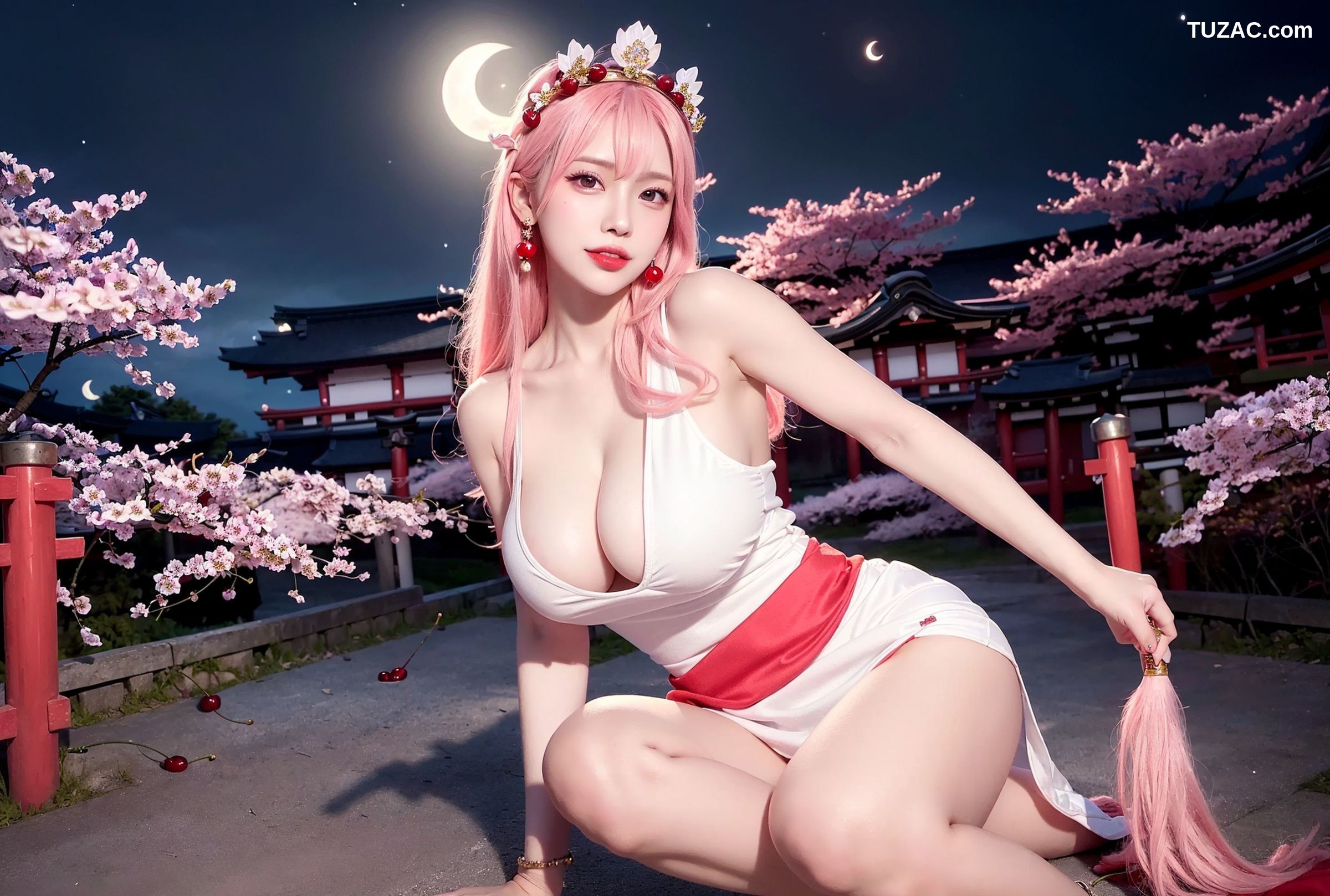 AI美女-拟实-八重神子-Yae-Miko-纯净版