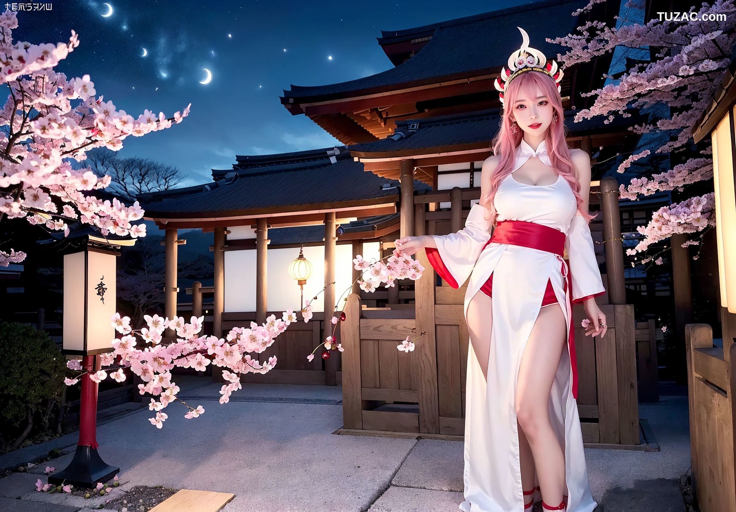 AI美女-拟实-八重神子-Yae-Miko-纯净版