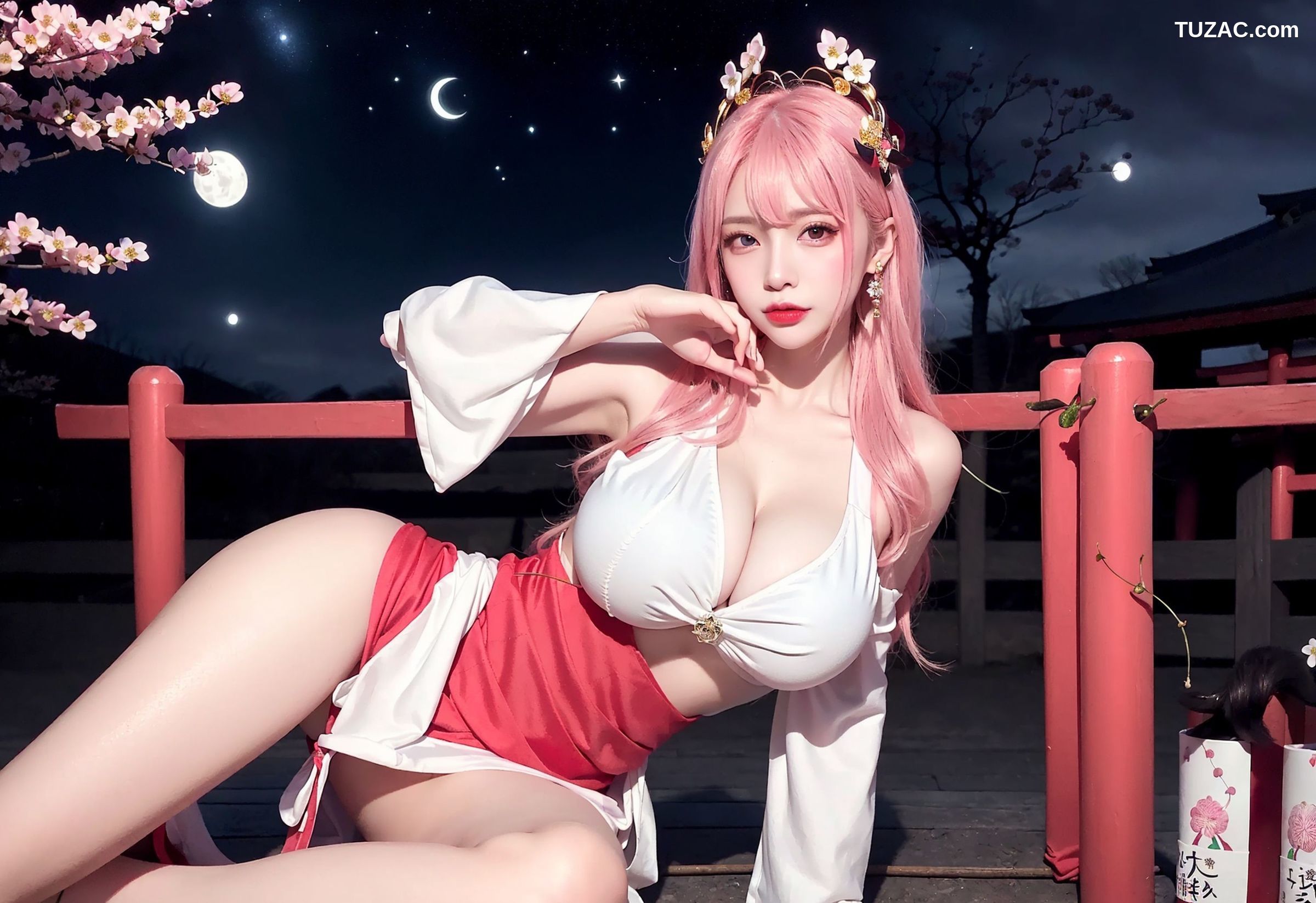 AI美女-拟实-八重神子-Yae-Miko-纯净版