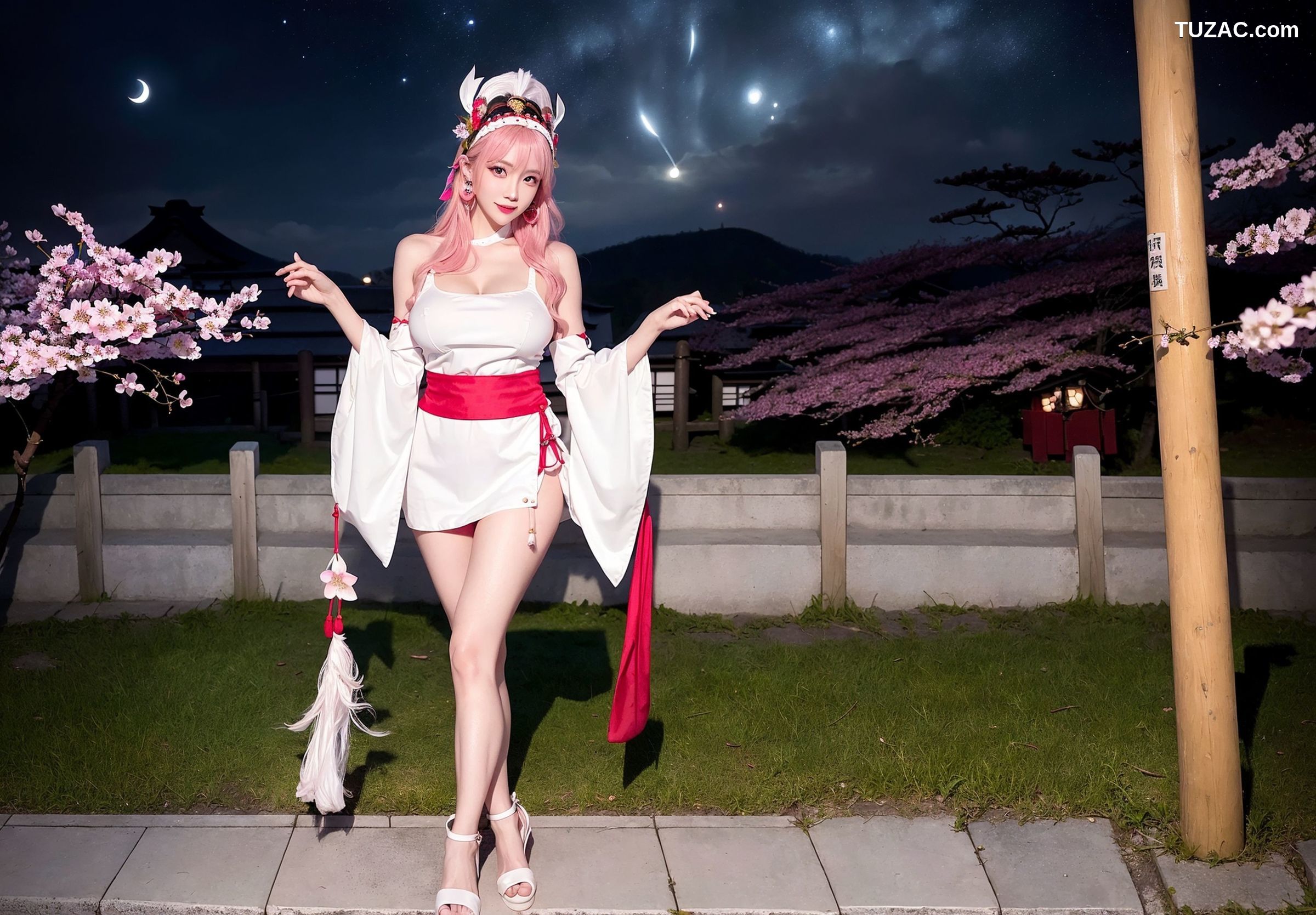 AI美女-拟实-八重神子-Yae-Miko-纯净版