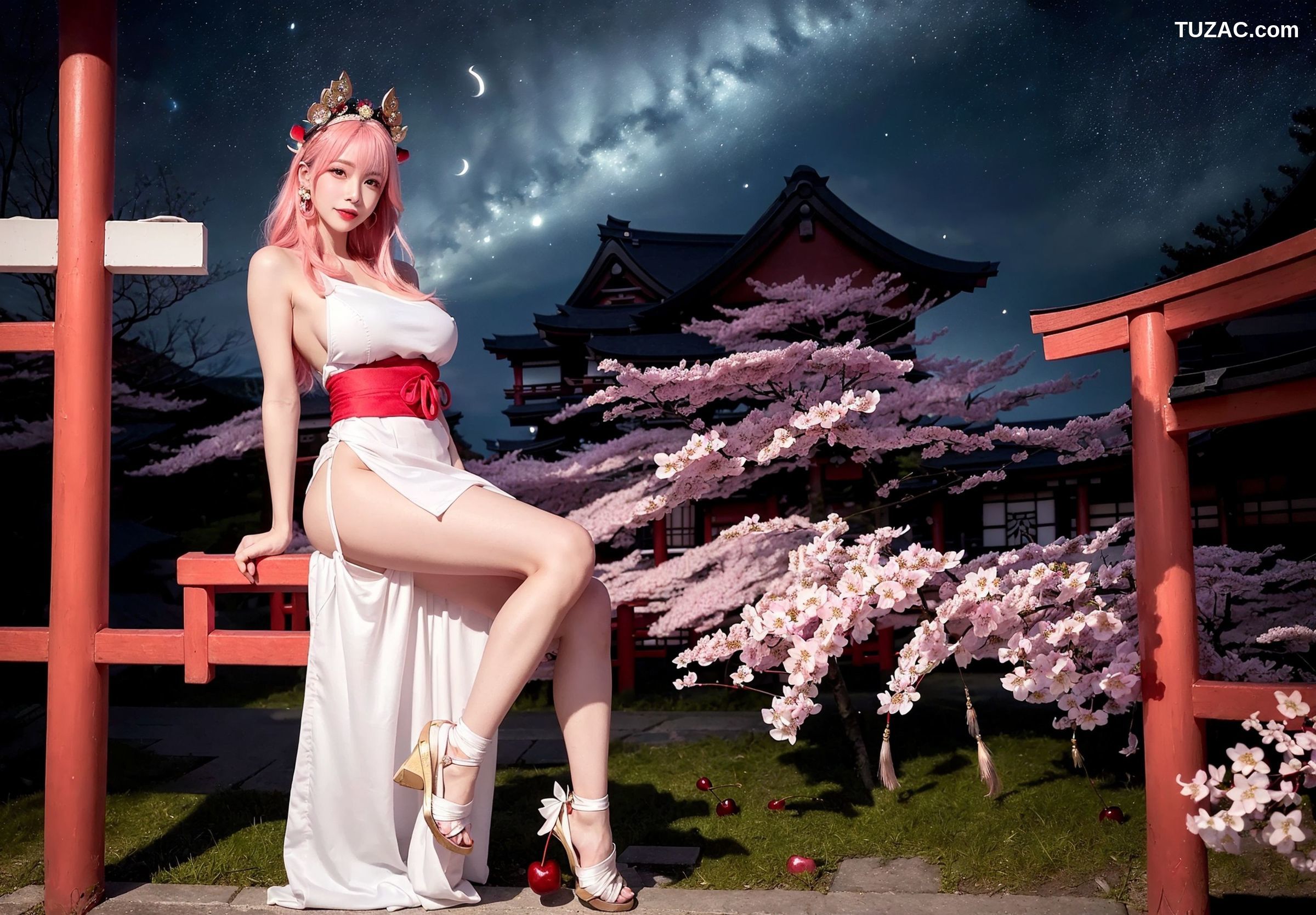 AI美女-拟实-八重神子-Yae-Miko-纯净版