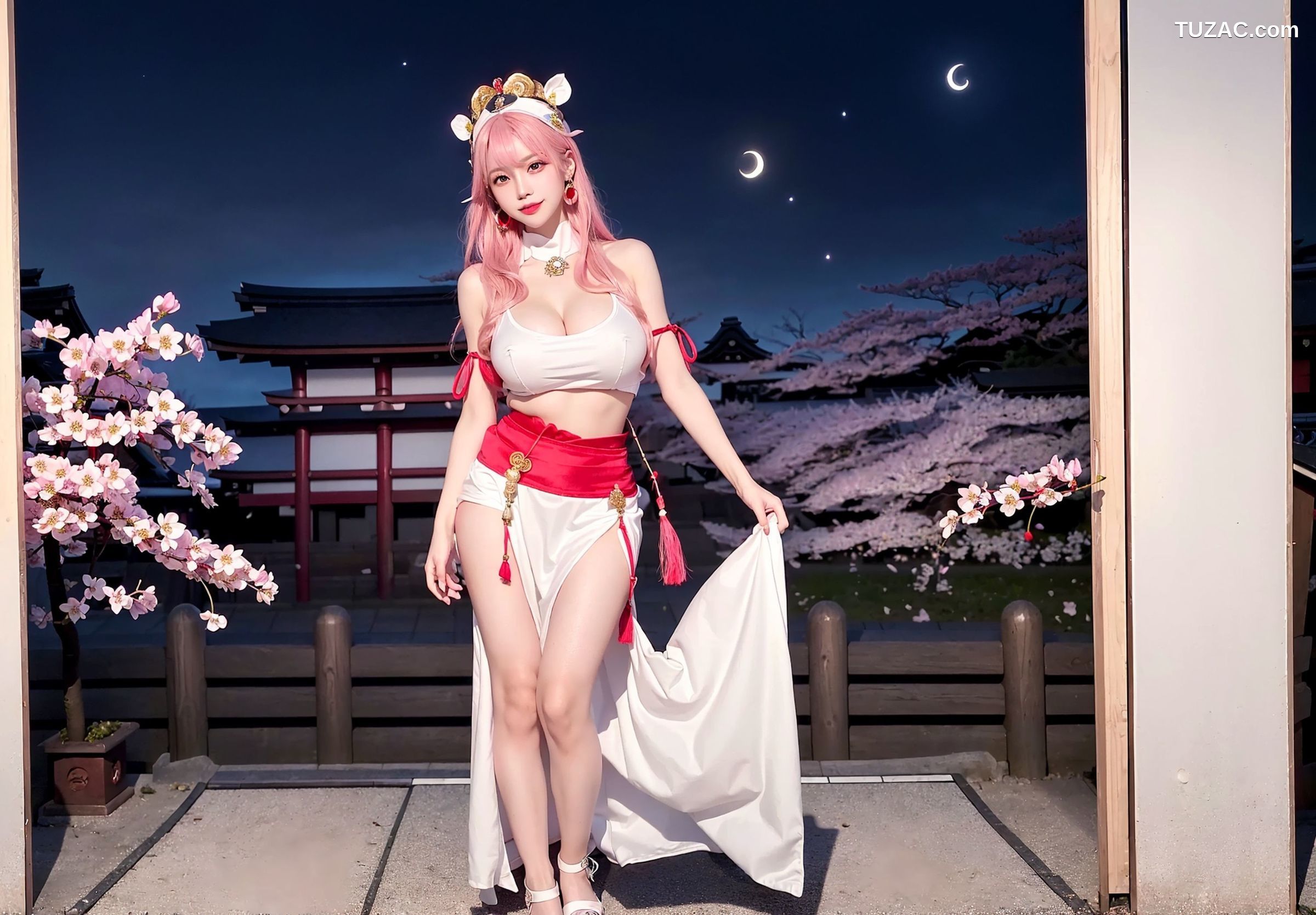 AI美女-拟实-八重神子-Yae-Miko-纯净版