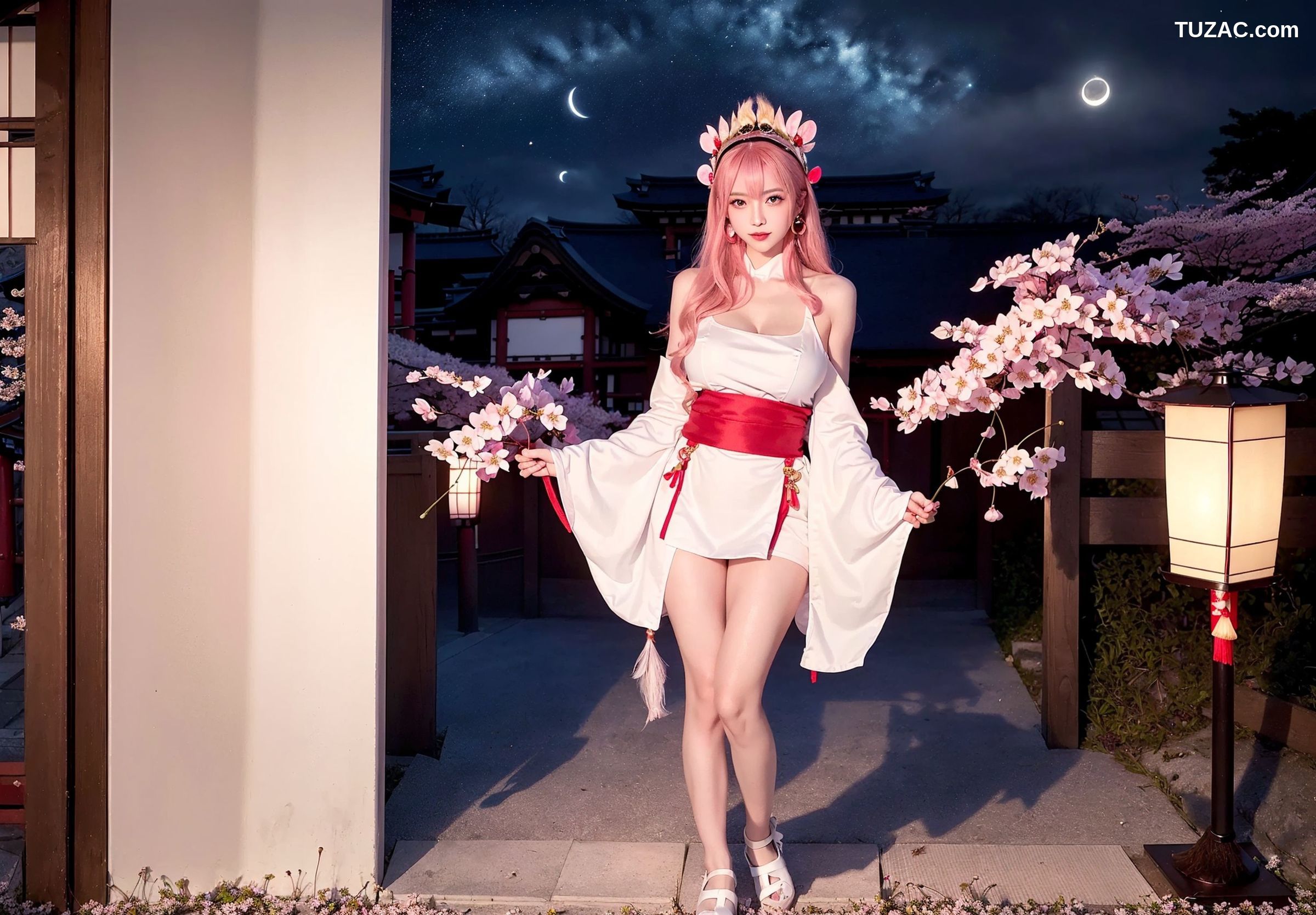 AI美女-拟实-八重神子-Yae-Miko-纯净版