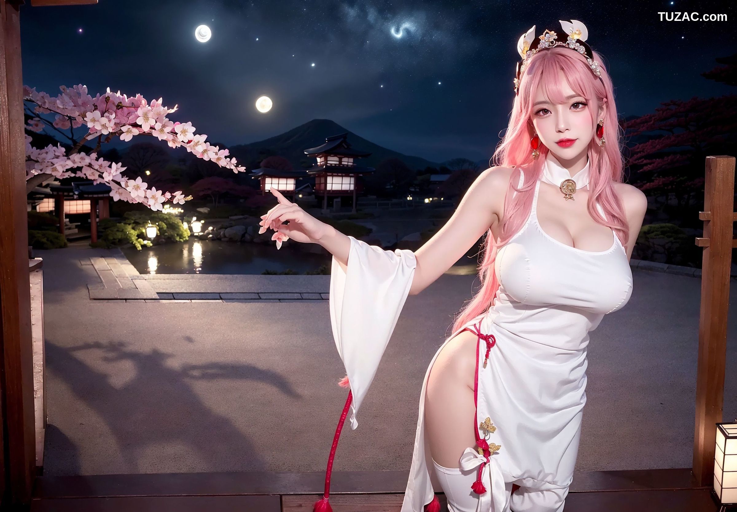 AI美女-拟实-八重神子-Yae-Miko-纯净版