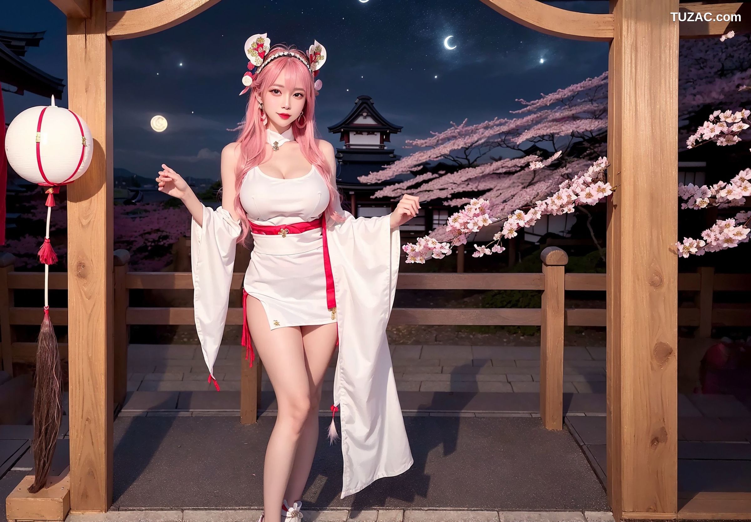 AI美女-拟实-八重神子-Yae-Miko-纯净版