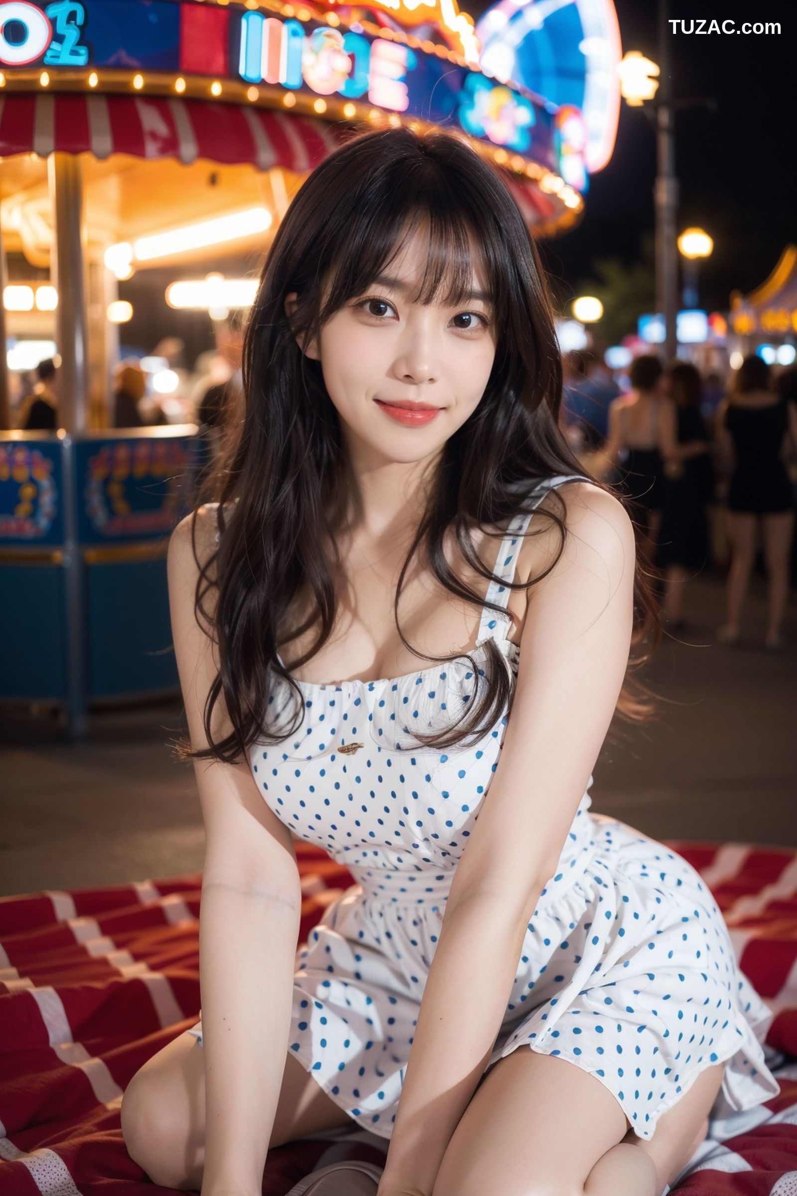 AI美女-拟实-嘉年华夜市美女-纯净版
