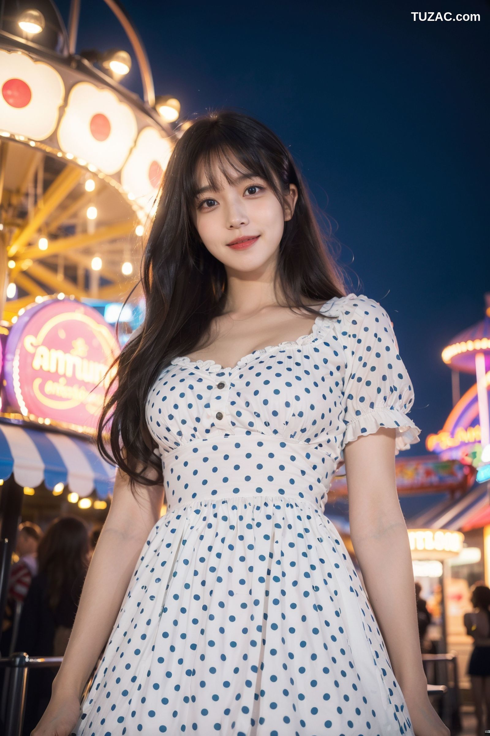 AI美女-拟实-嘉年华夜市美女-纯净版