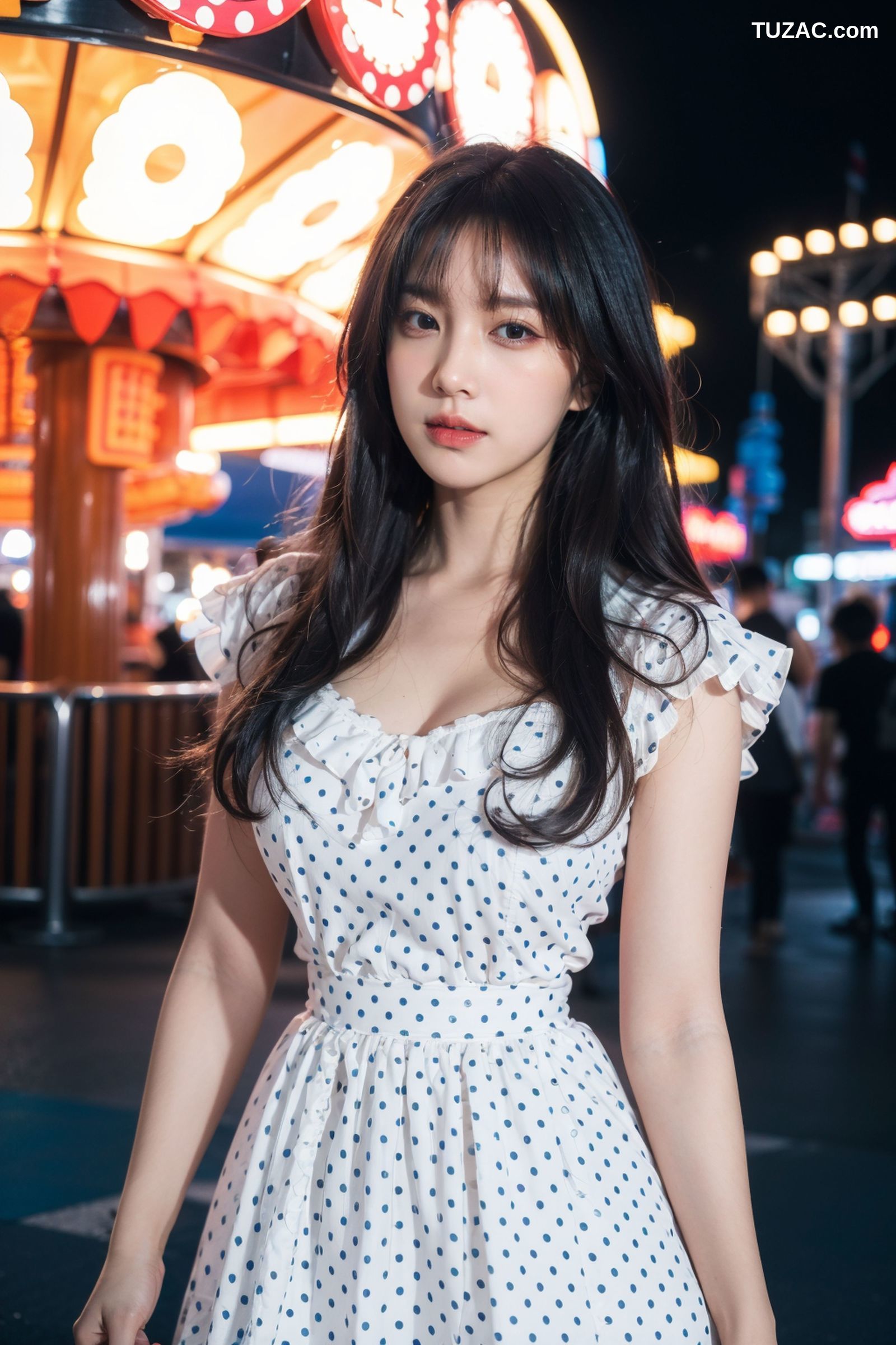 AI美女-拟实-嘉年华夜市美女-纯净版
