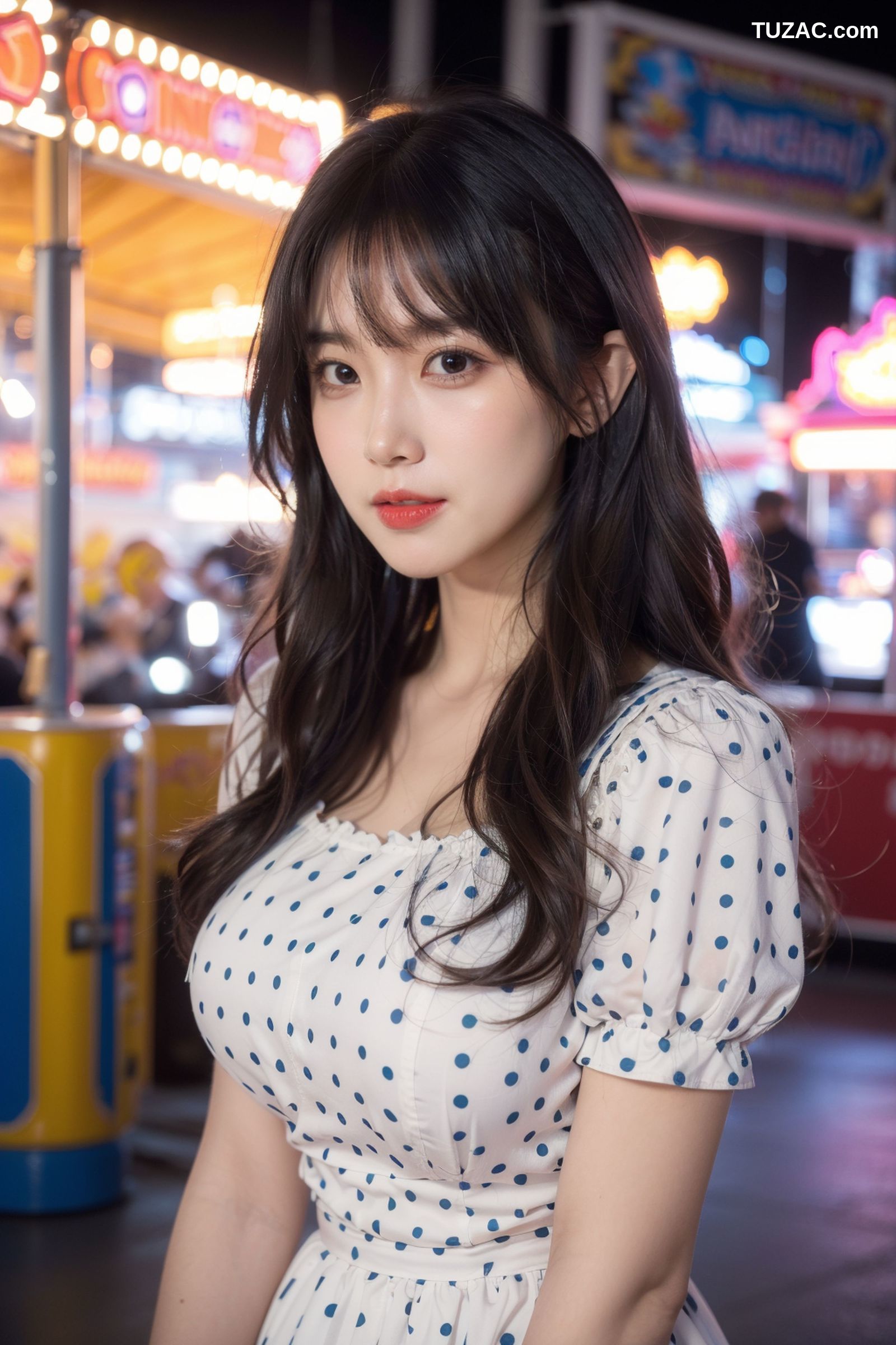 AI美女-拟实-嘉年华夜市美女-纯净版