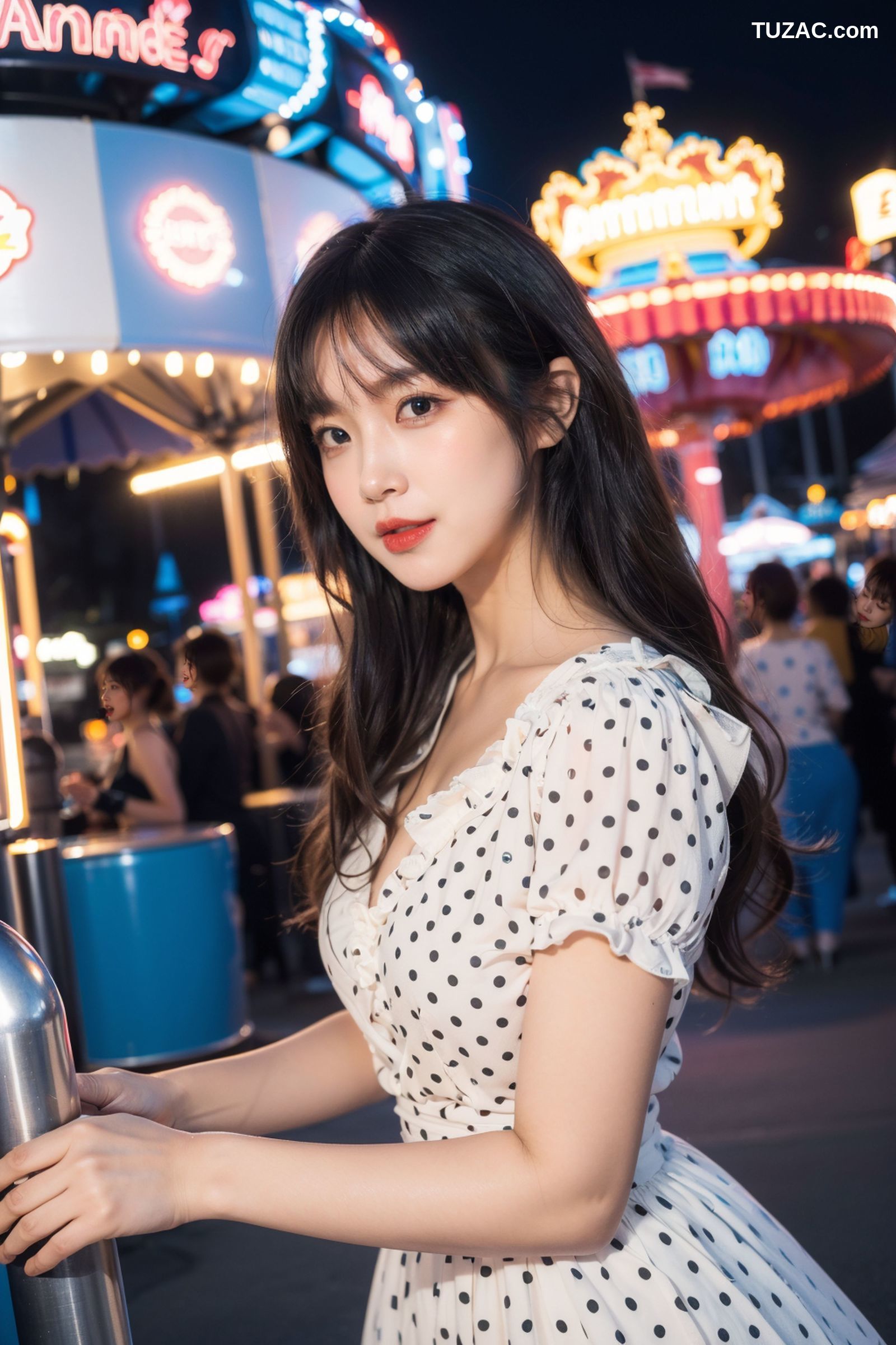 AI美女-拟实-嘉年华夜市美女-纯净版