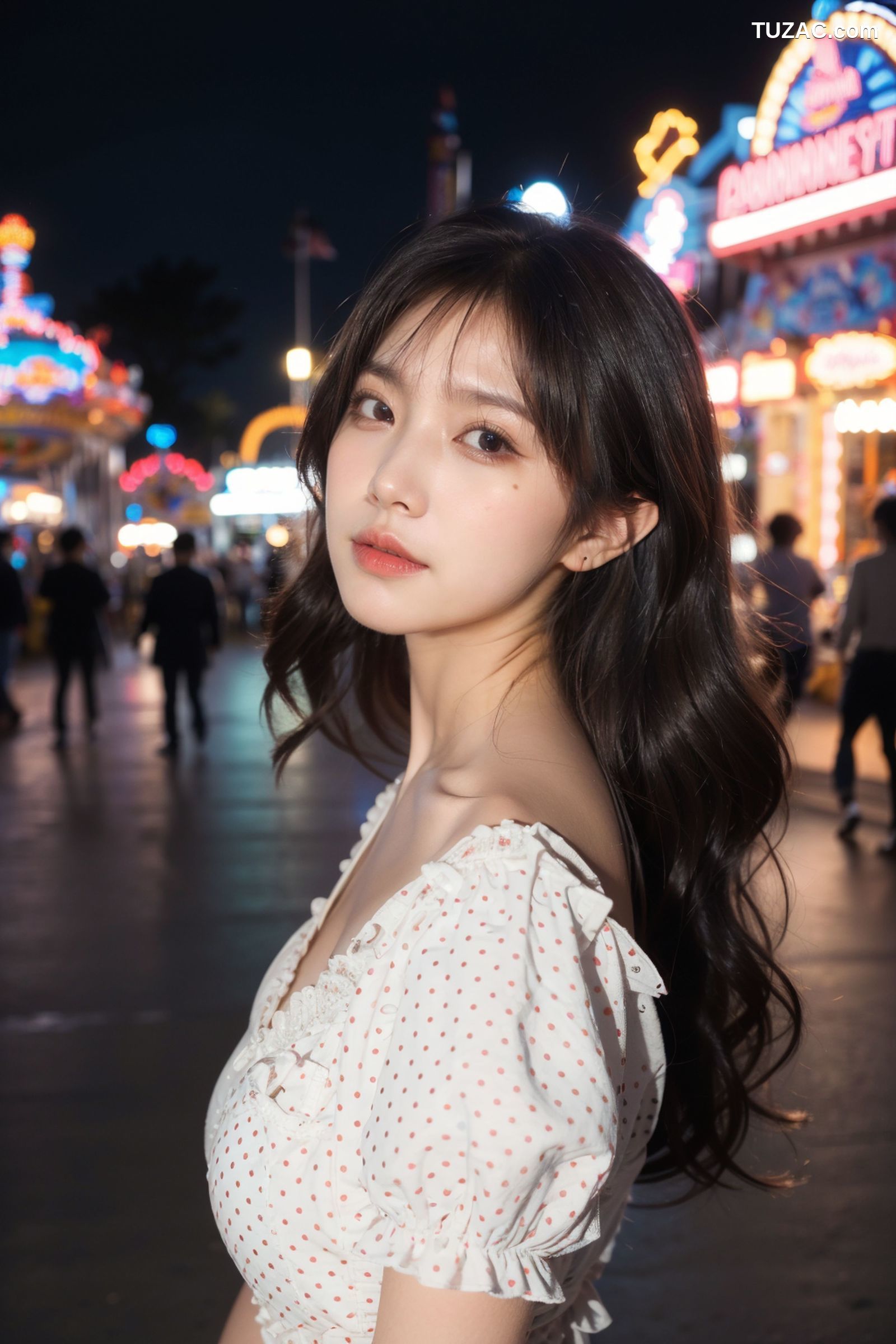 AI美女-拟实-嘉年华夜市美女-纯净版