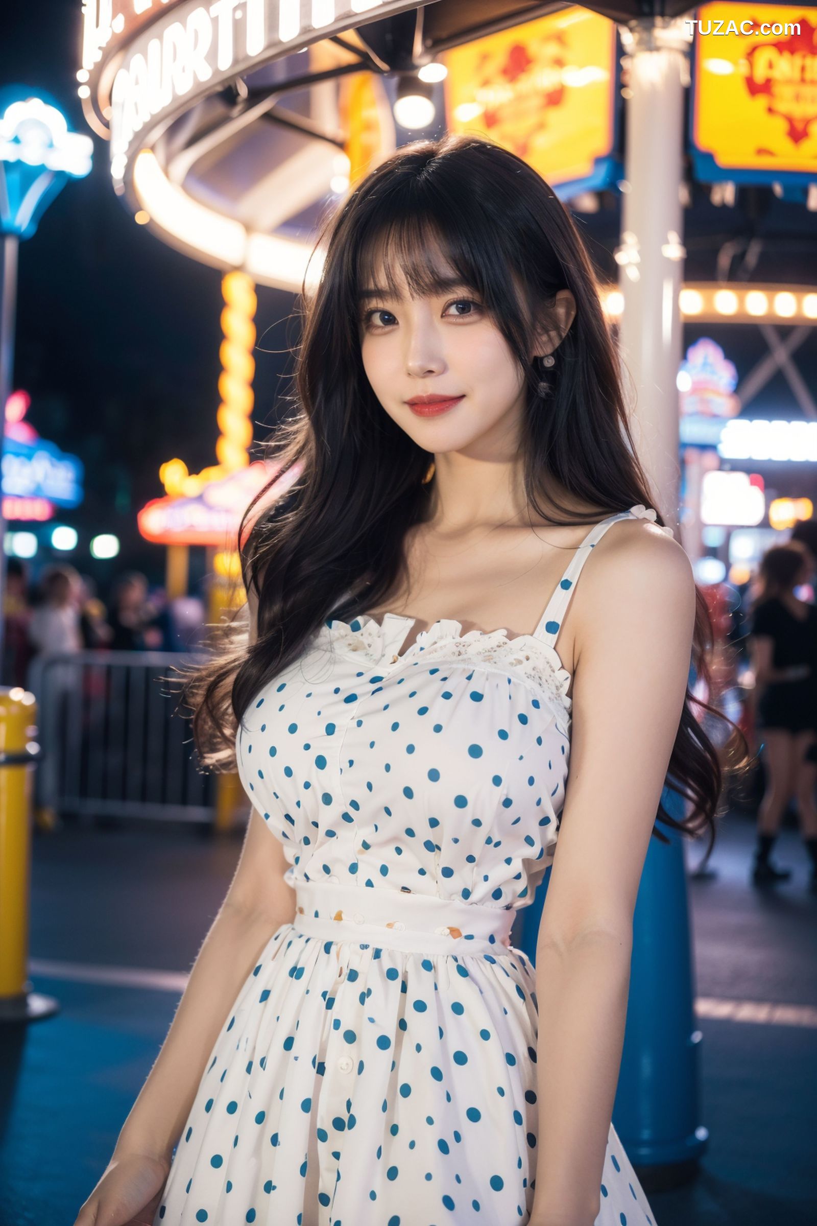AI美女-拟实-嘉年华夜市美女-纯净版